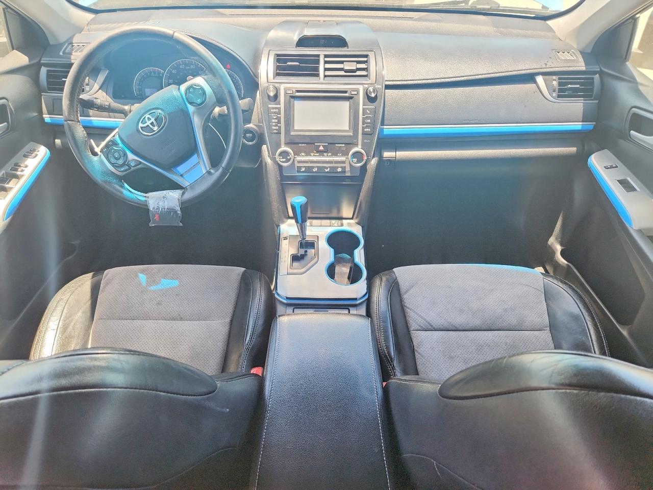 2012 Toyota Camry Se Blue vin: 4T1BF1FK7CU016372