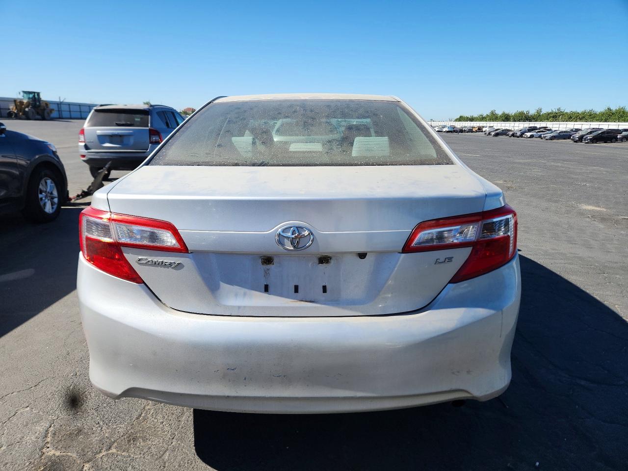 2012 Toyota Camry Le Silver vin: 4T1BF1FK7CU021474