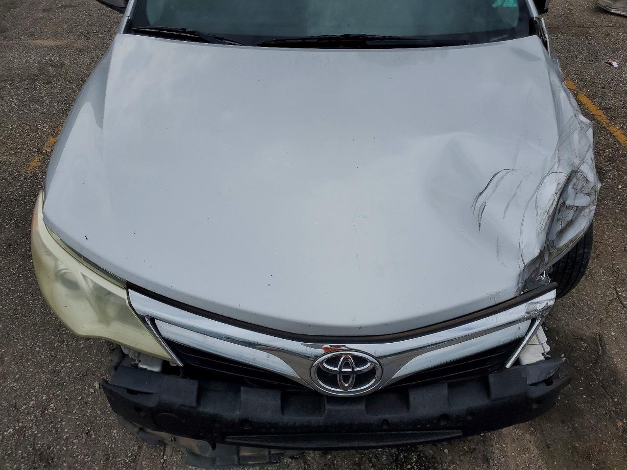 2012 Toyota Camry Le Silver vin: 4T1BF1FK7CU030790