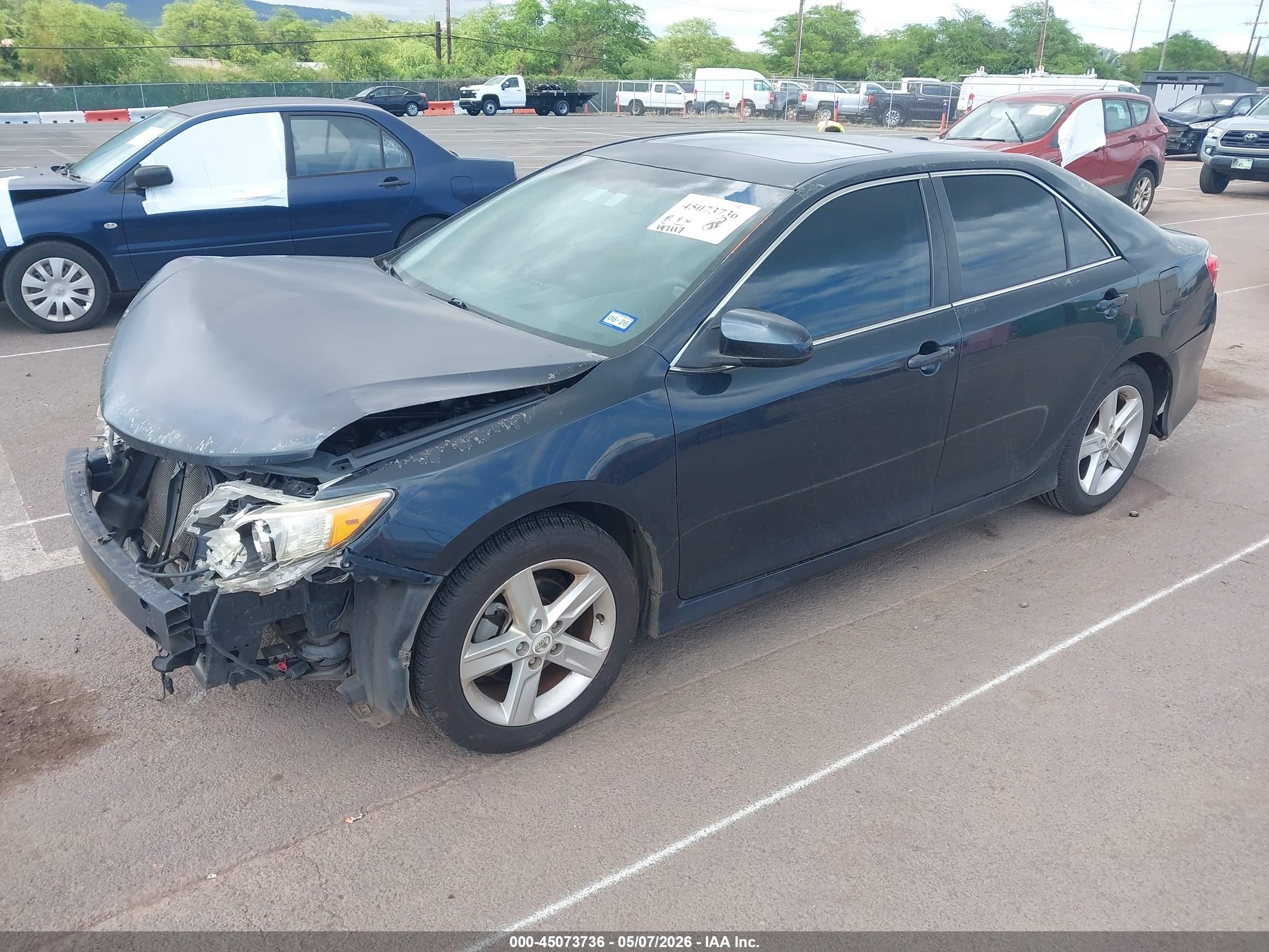 2012 Toyota Camry Se Black vin: 4T1BF1FK7CU030904