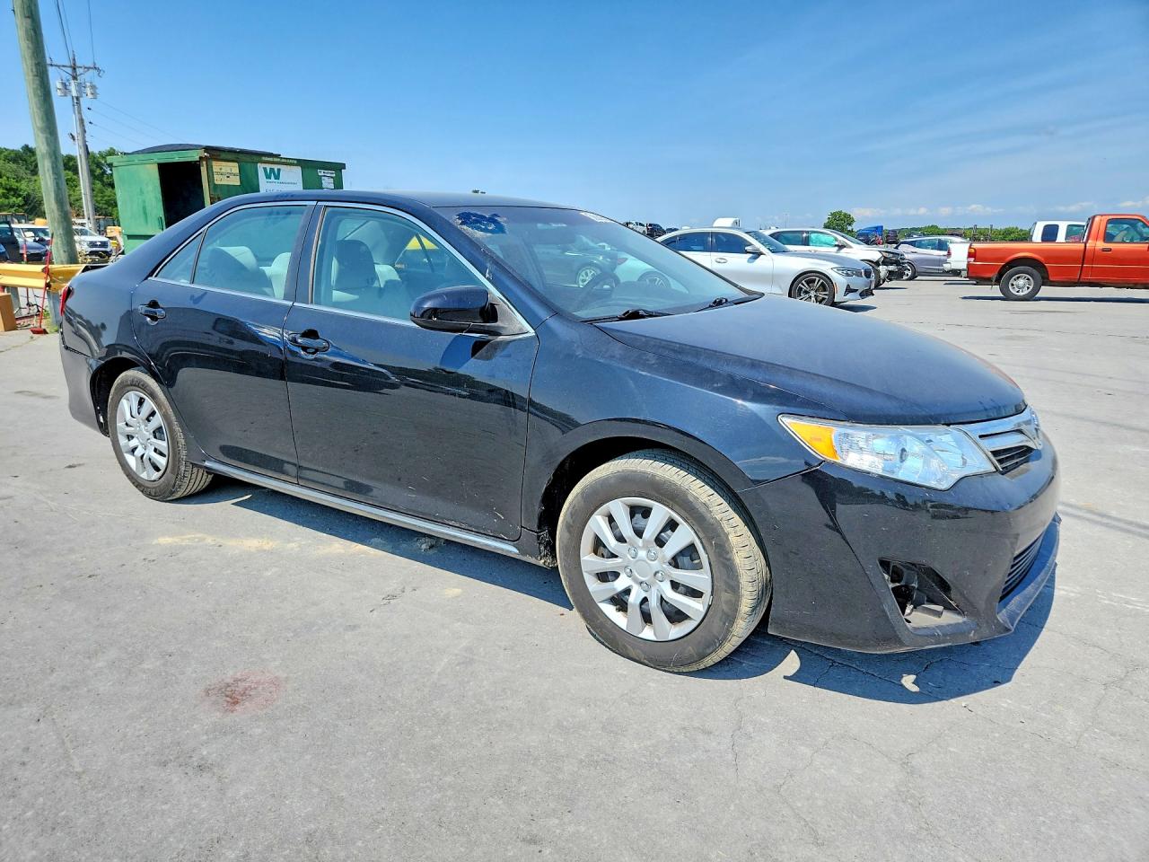 2012 Toyota Camry Le Blue vin: 4T1BF1FK7CU042115