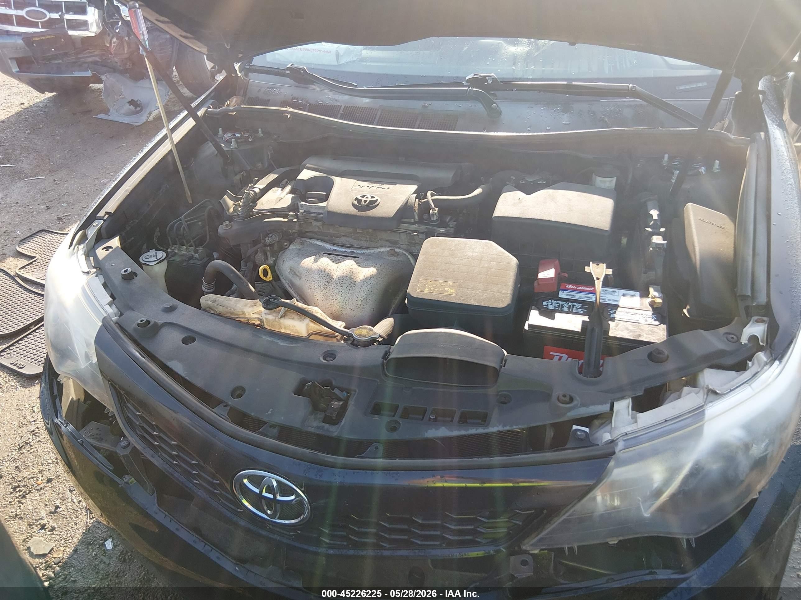 2012 Toyota Camry Se Black vin: 4T1BF1FK7CU046875