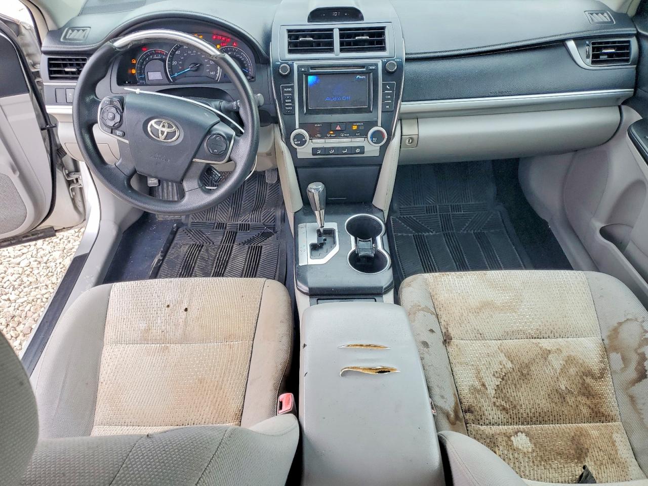 2012 Toyota Camry Le Silver vin: 4T1BF1FK7CU047539