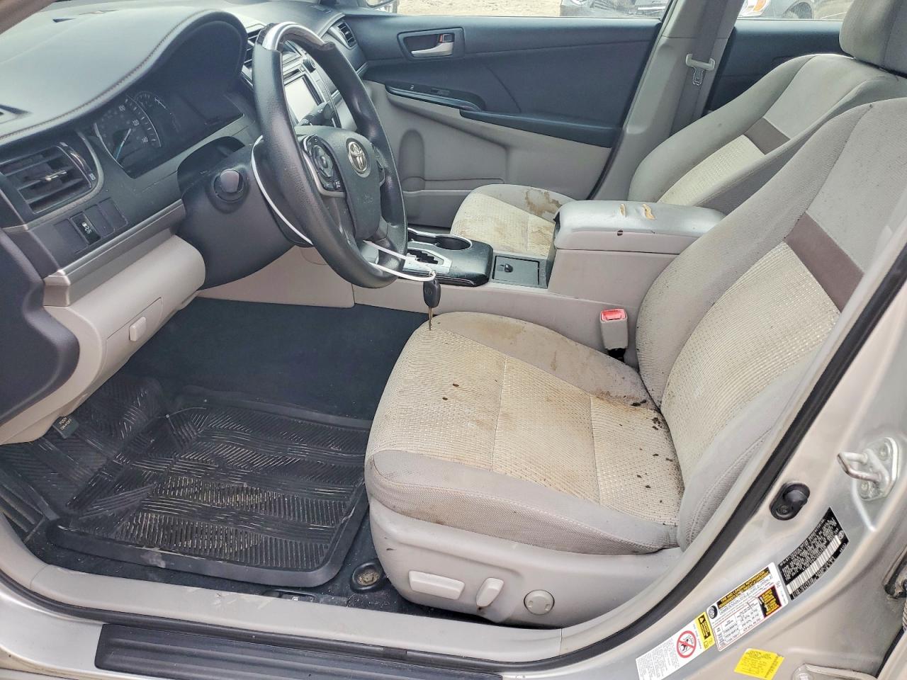 2012 Toyota Camry Le Silver vin: 4T1BF1FK7CU047539