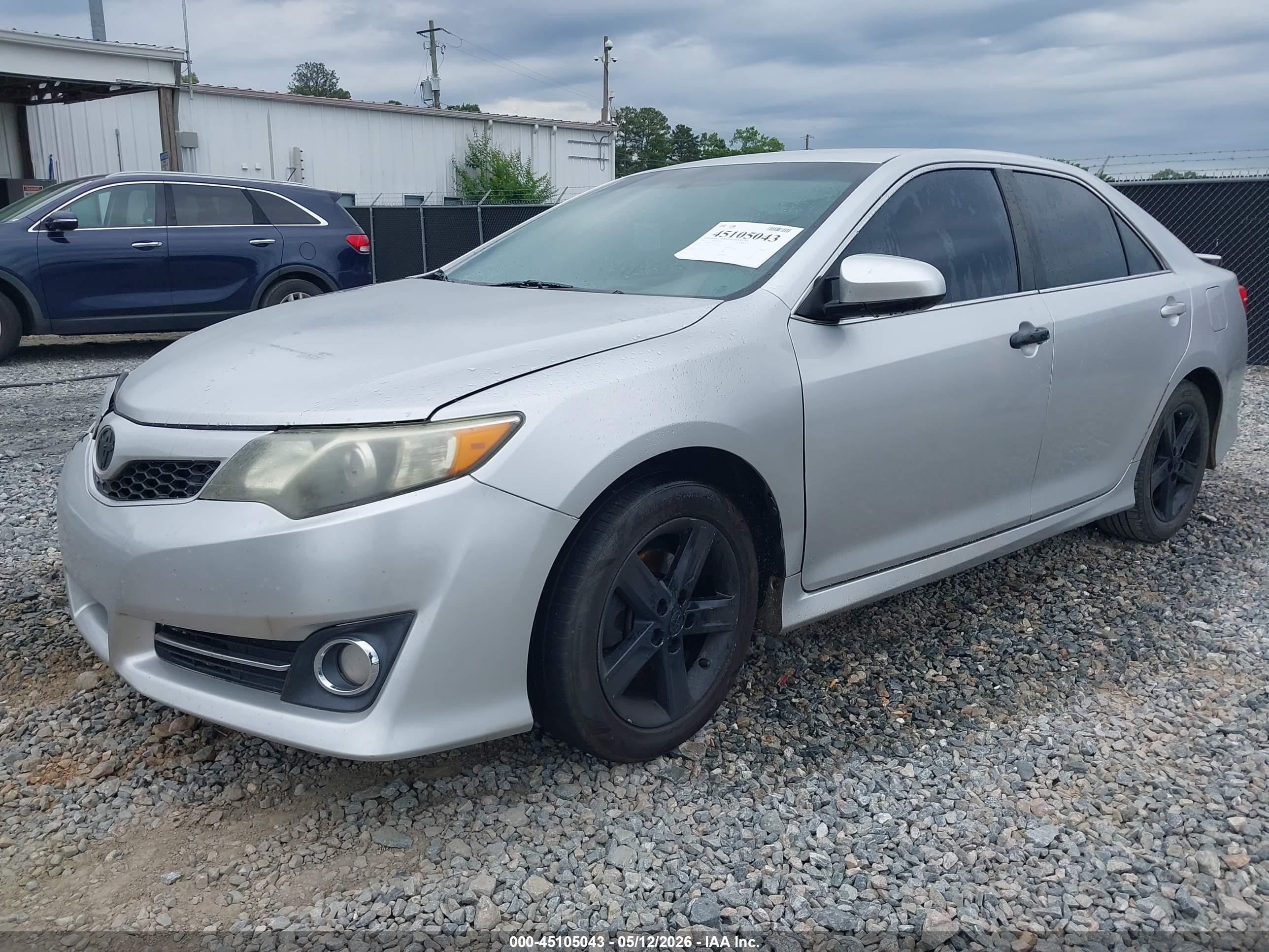 2012 Toyota Camry Se Gray vin: 4T1BF1FK7CU055415
