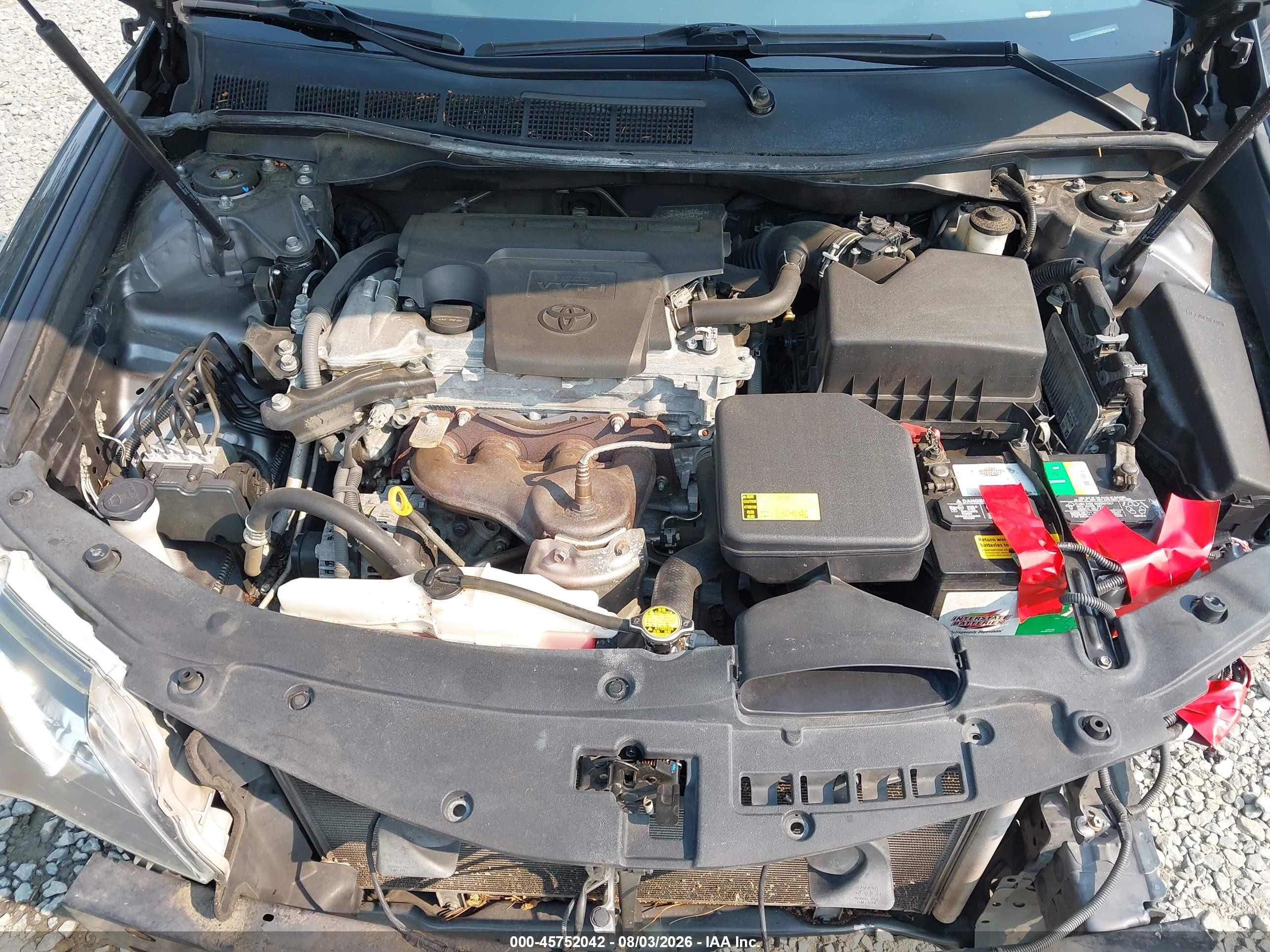 2012 Toyota Camry Se Серый vin: 4T1BF1FK7CU062011
