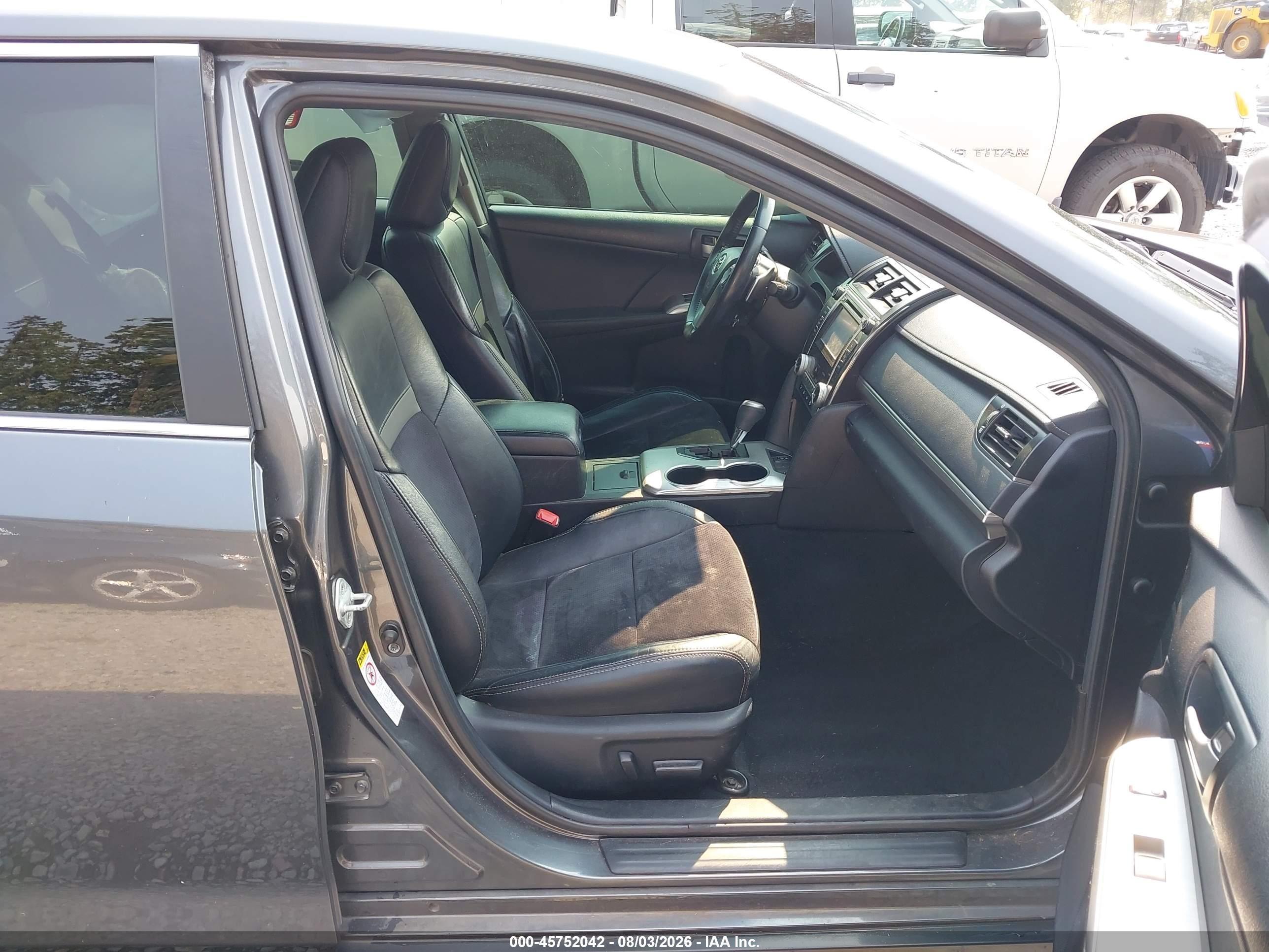 2012 Toyota Camry Se Серый vin: 4T1BF1FK7CU062011