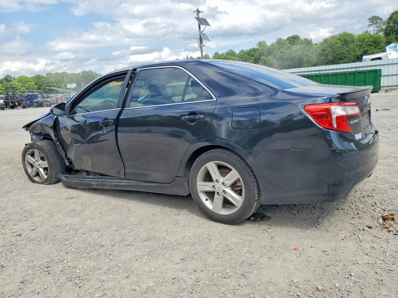 2012 Toyota Camry Se Black vin: 4T1BF1FK7CU064499