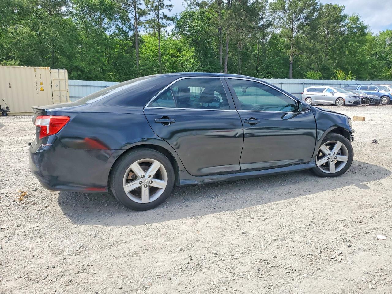 2012 Toyota Camry Se Black vin: 4T1BF1FK7CU064499