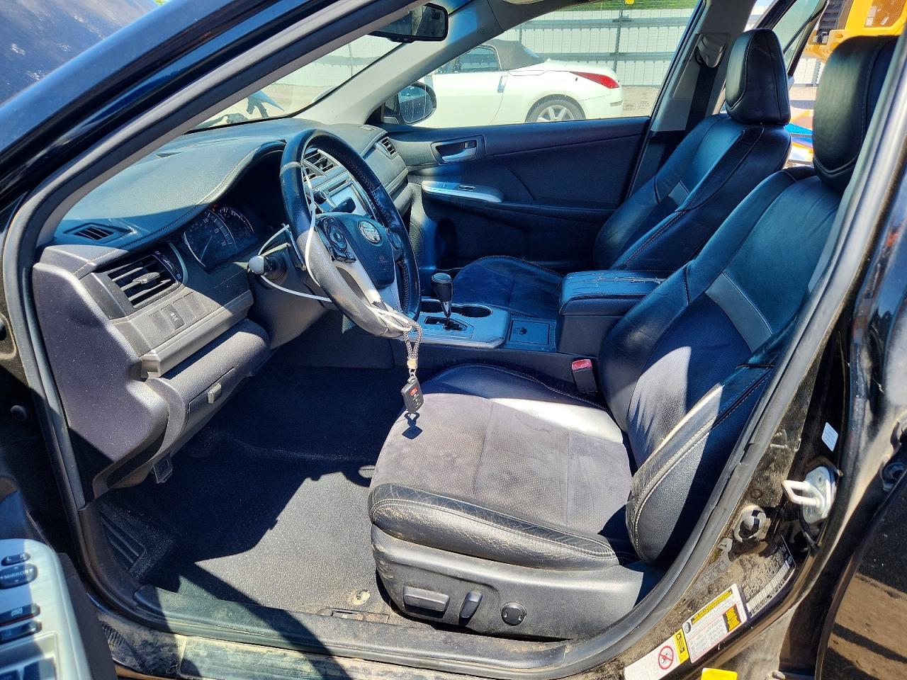 2012 Toyota Camry Se Black vin: 4T1BF1FK7CU068651