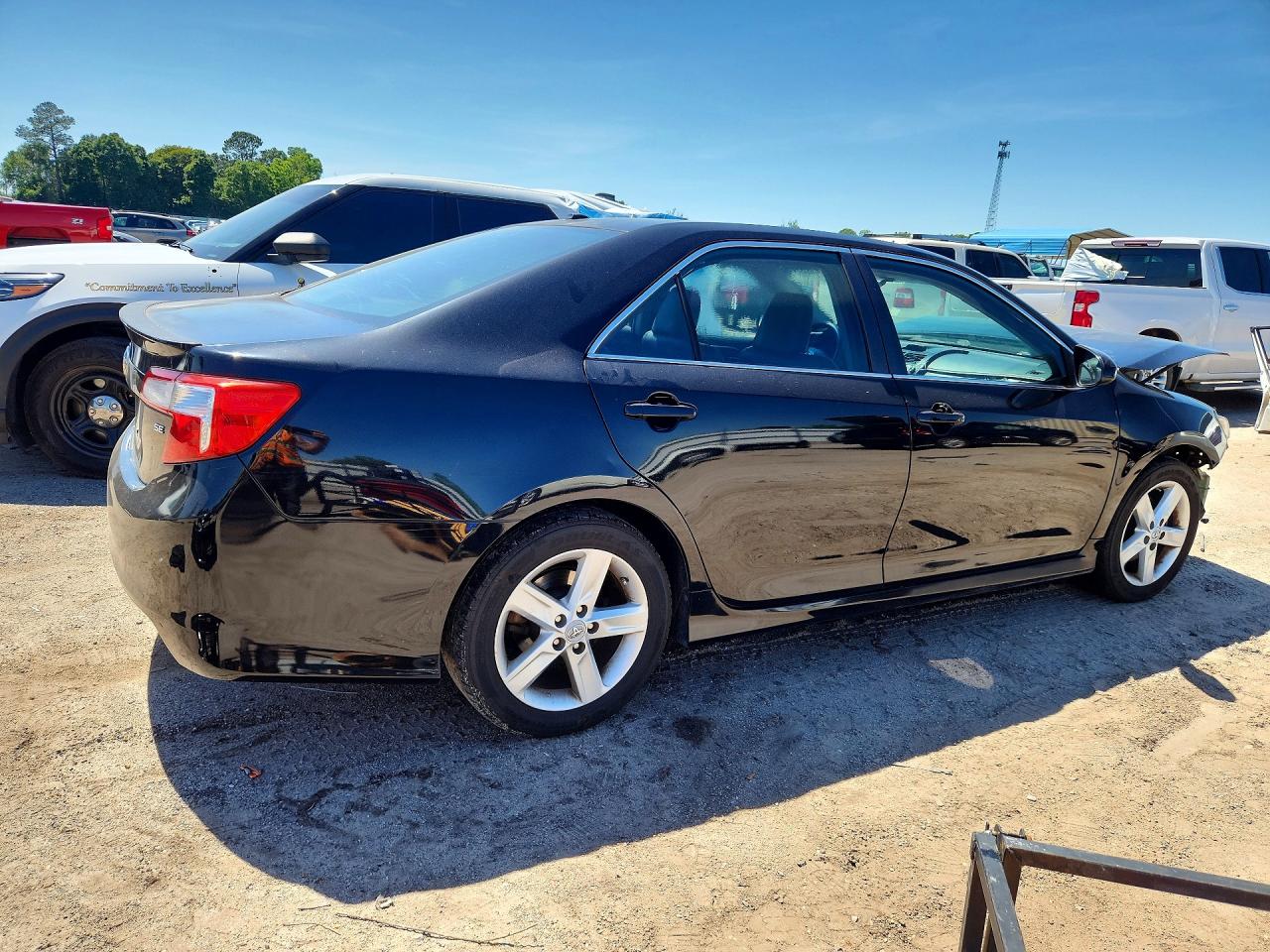 2012 Toyota Camry Se Black vin: 4T1BF1FK7CU068651