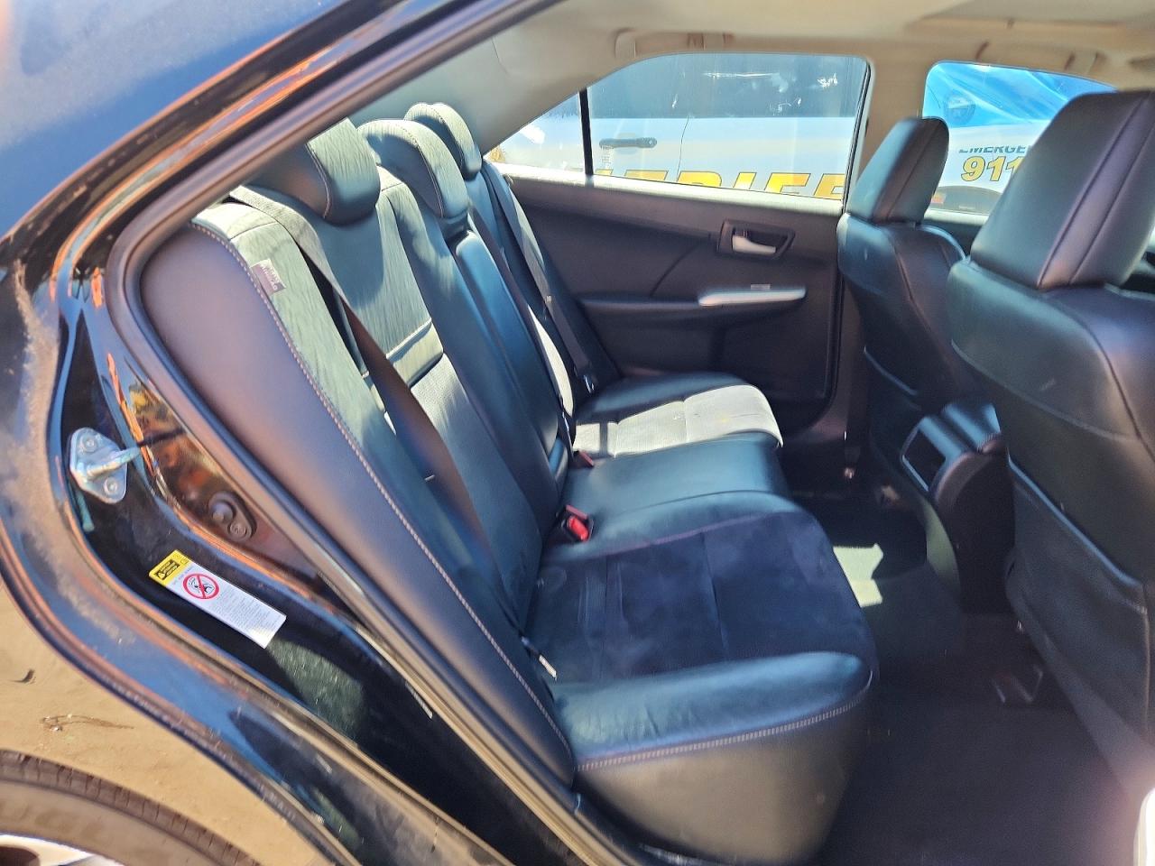 2012 Toyota Camry Se Black vin: 4T1BF1FK7CU068651