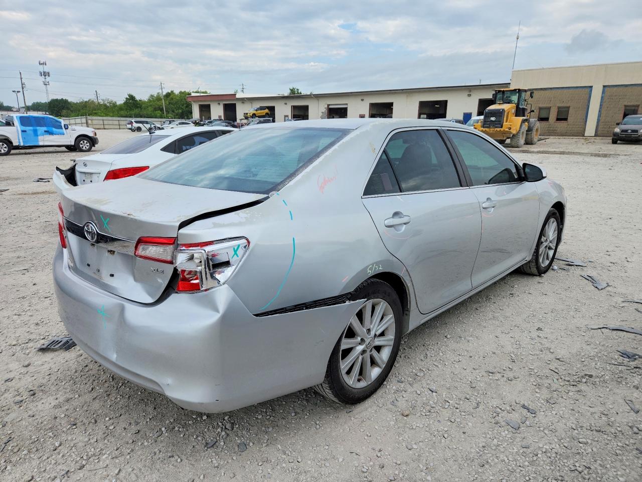 2012 Toyota Camry Xle Silver vin: 4T1BF1FK7CU074143