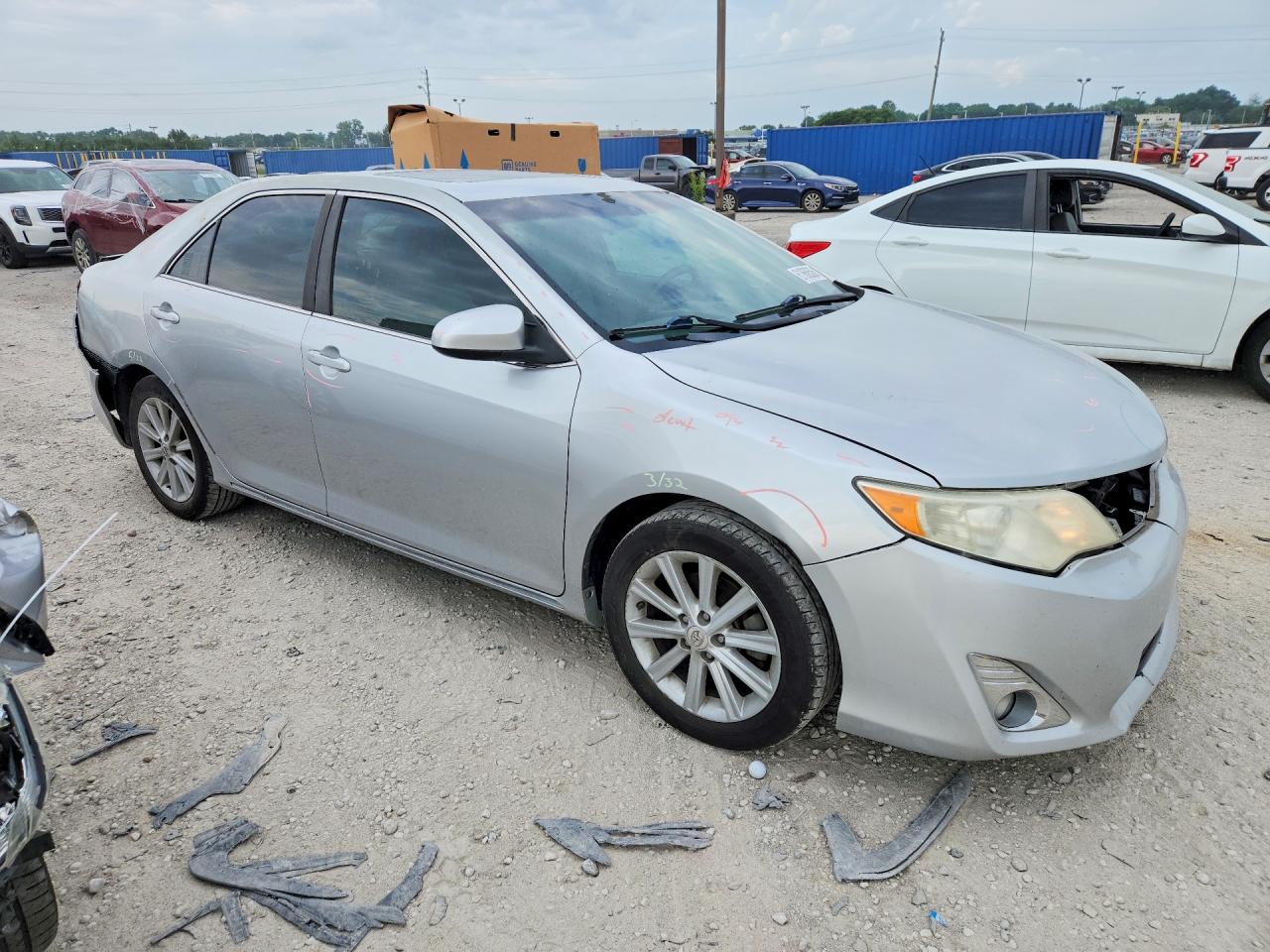 2012 Toyota Camry Xle Silver vin: 4T1BF1FK7CU074143
