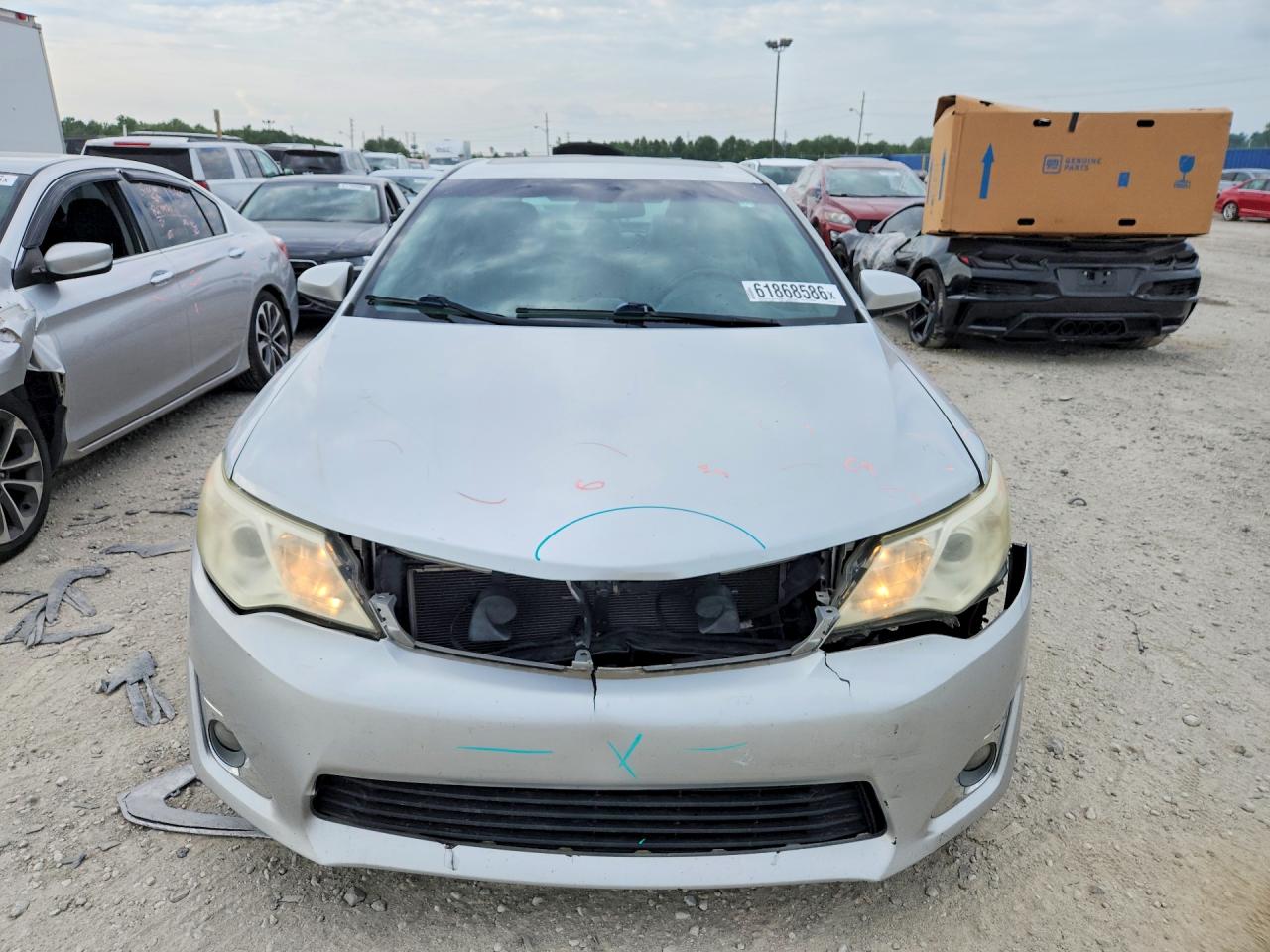 2012 Toyota Camry Xle Silver vin: 4T1BF1FK7CU074143