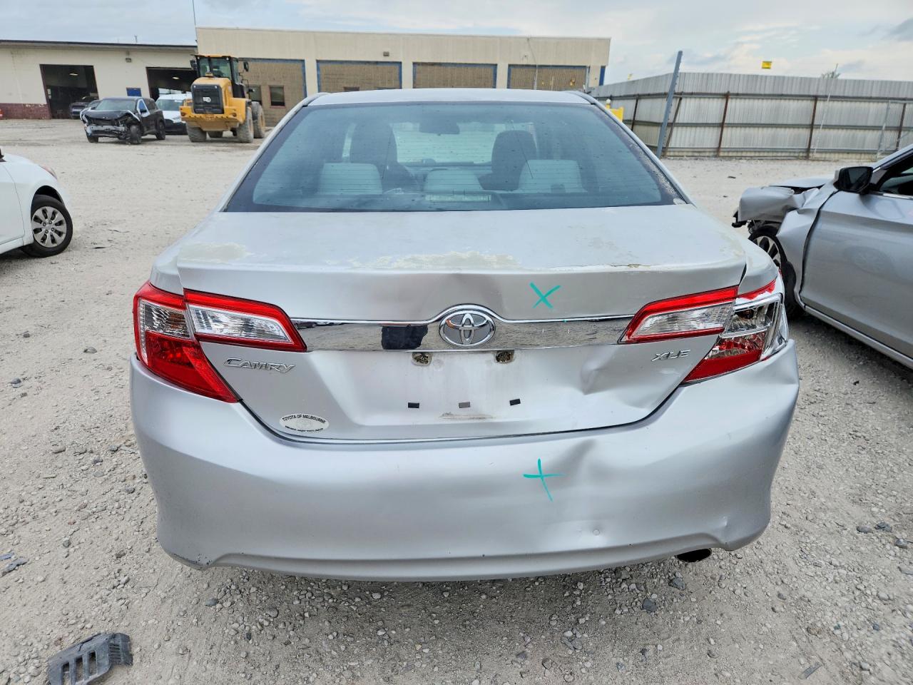 2012 Toyota Camry Xle Silver vin: 4T1BF1FK7CU074143