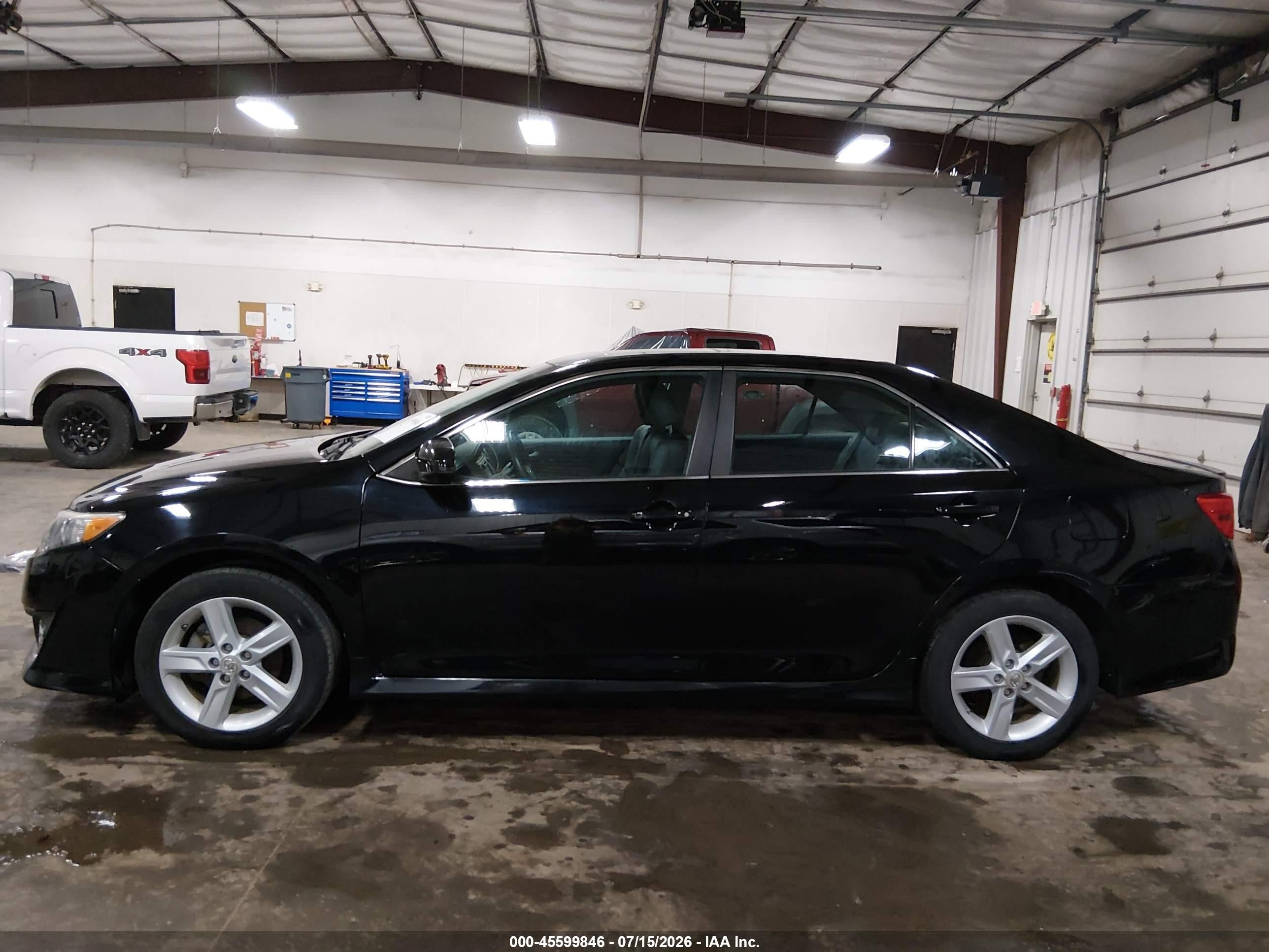 2012 Toyota Camry Se Черный vin: 4T1BF1FK7CU079018