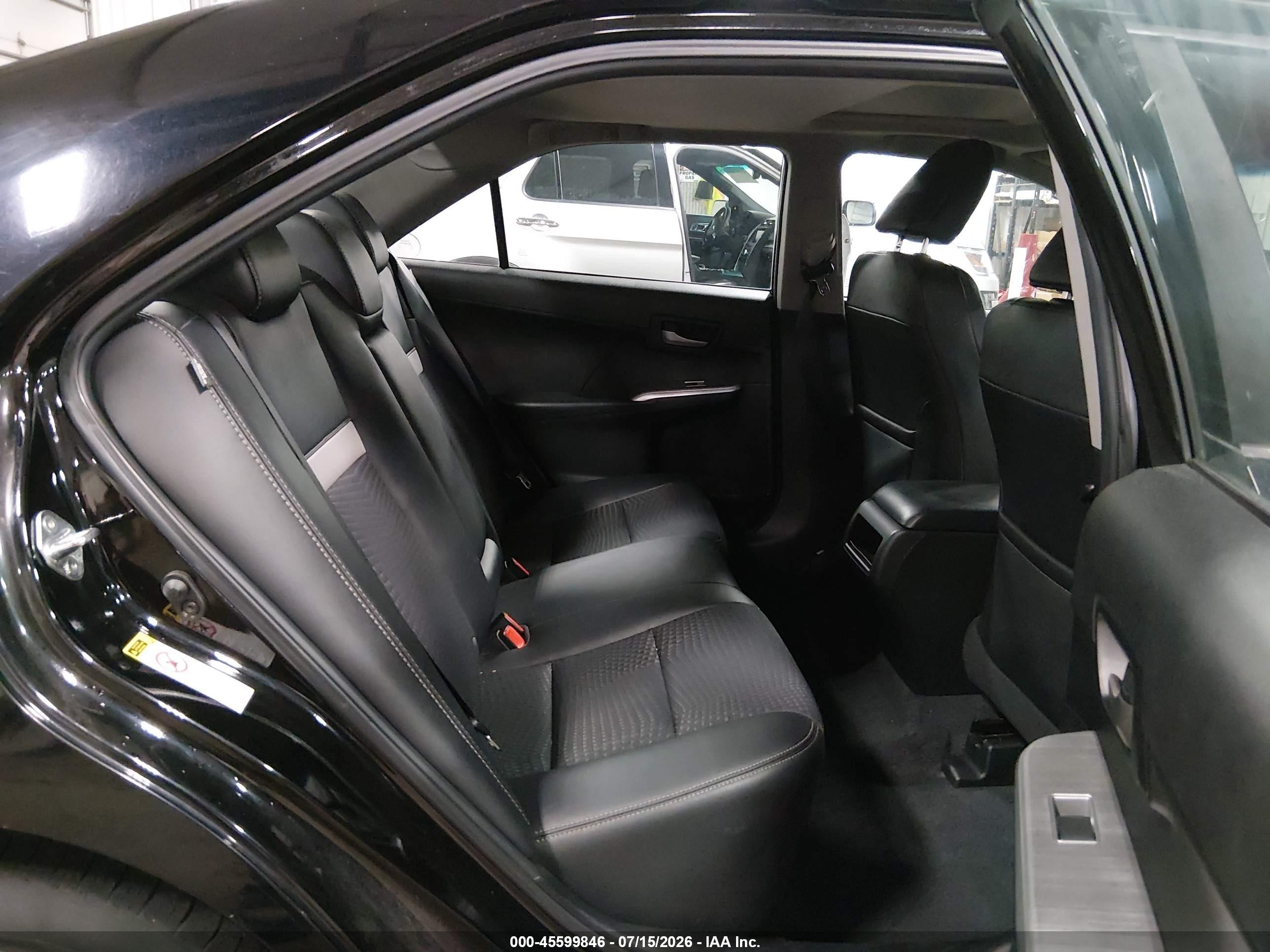 2012 Toyota Camry Se Черный vin: 4T1BF1FK7CU079018