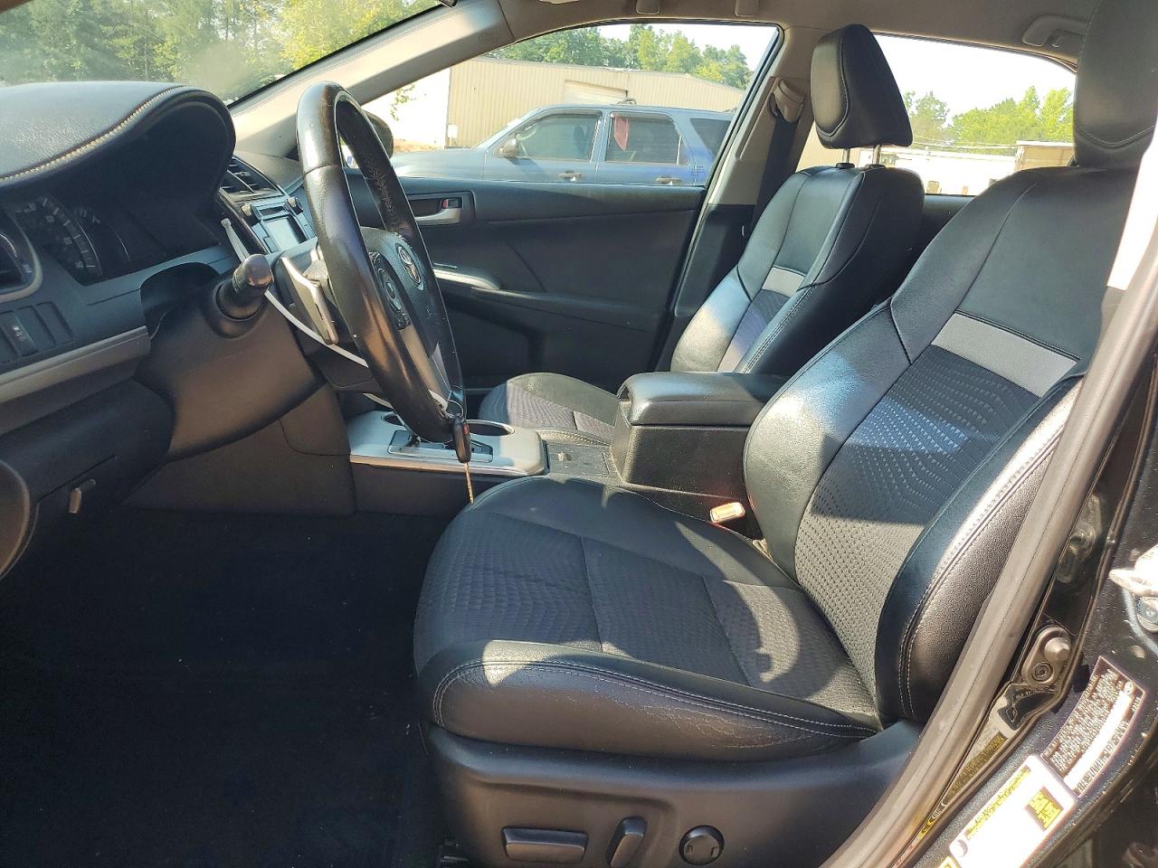 2012 Toyota Camry Se Black vin: 4T1BF1FK7CU080749