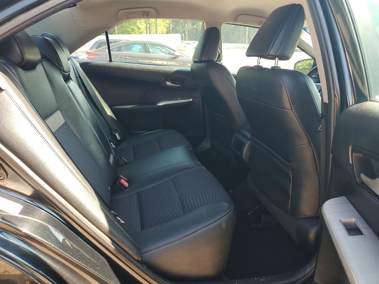 2012 Toyota Camry Se Black vin: 4T1BF1FK7CU080749
