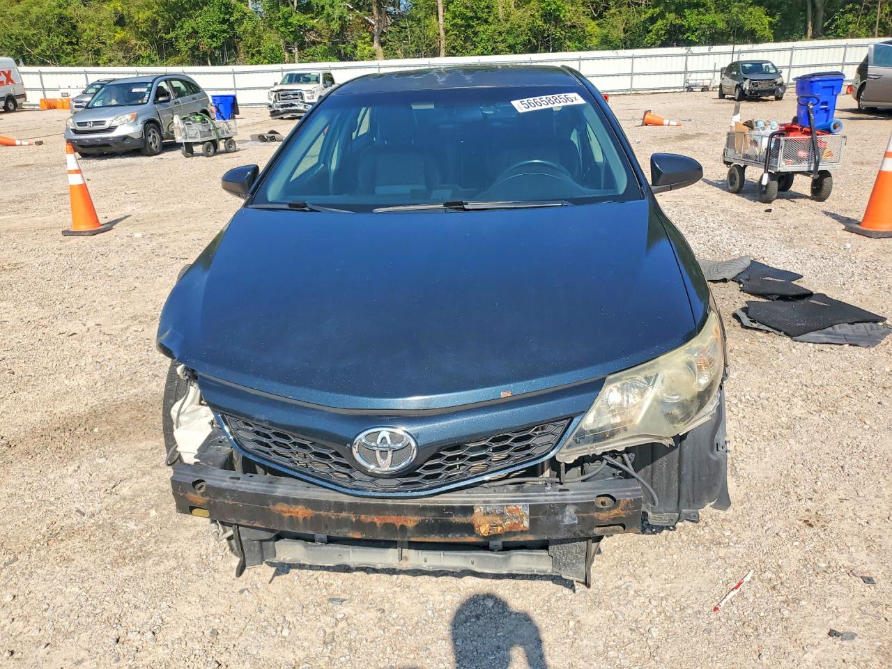 2012 Toyota Camry Se Black vin: 4T1BF1FK7CU080749