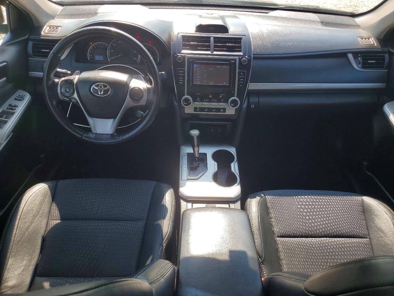 2012 Toyota Camry Se Black vin: 4T1BF1FK7CU080749