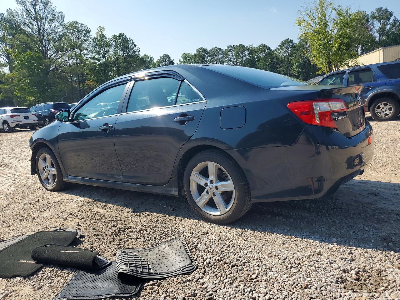 2012 Toyota Camry Se Black vin: 4T1BF1FK7CU080749