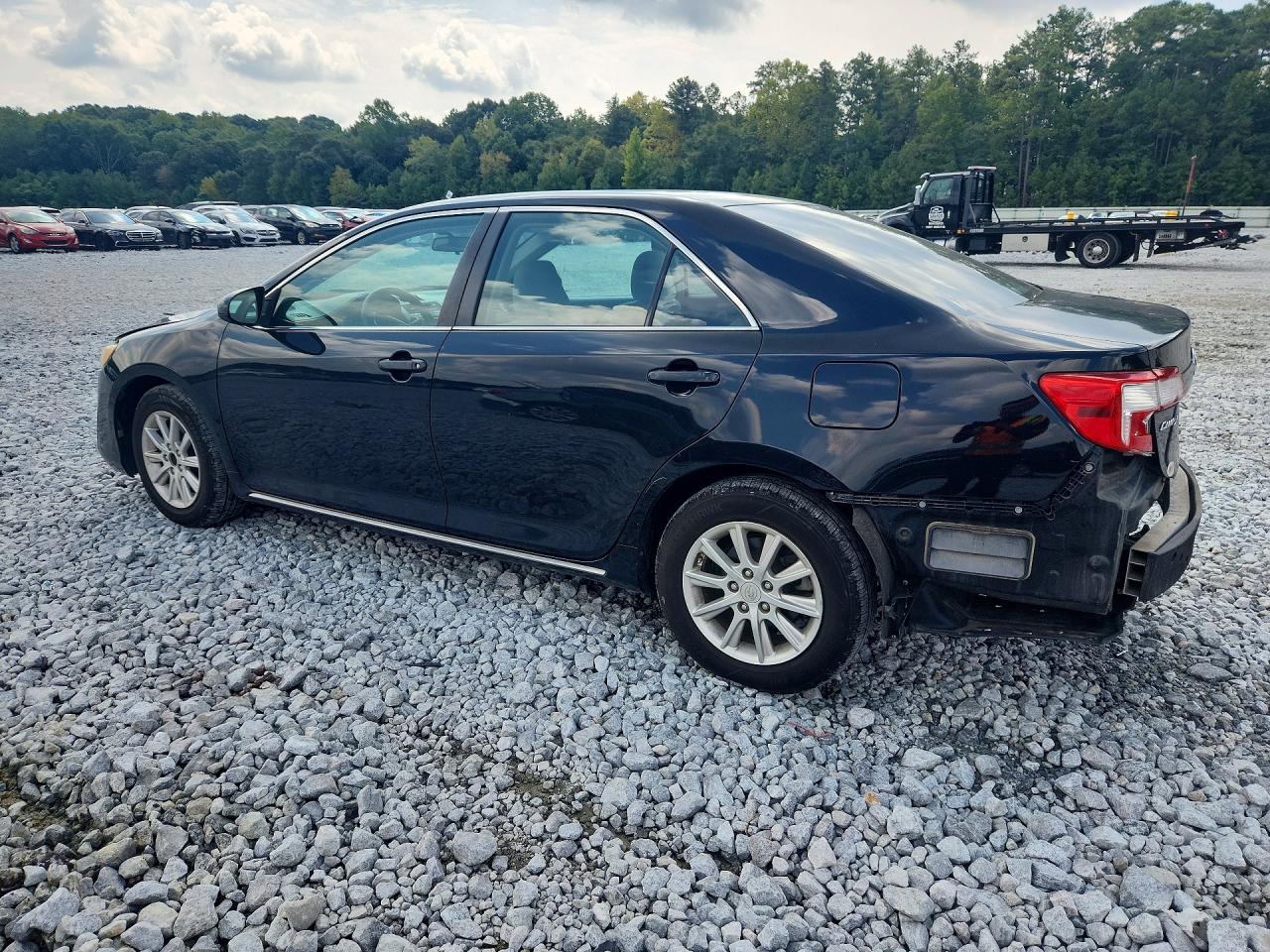 2012 Toyota Camry Le Черный vin: 4T1BF1FK7CU083151