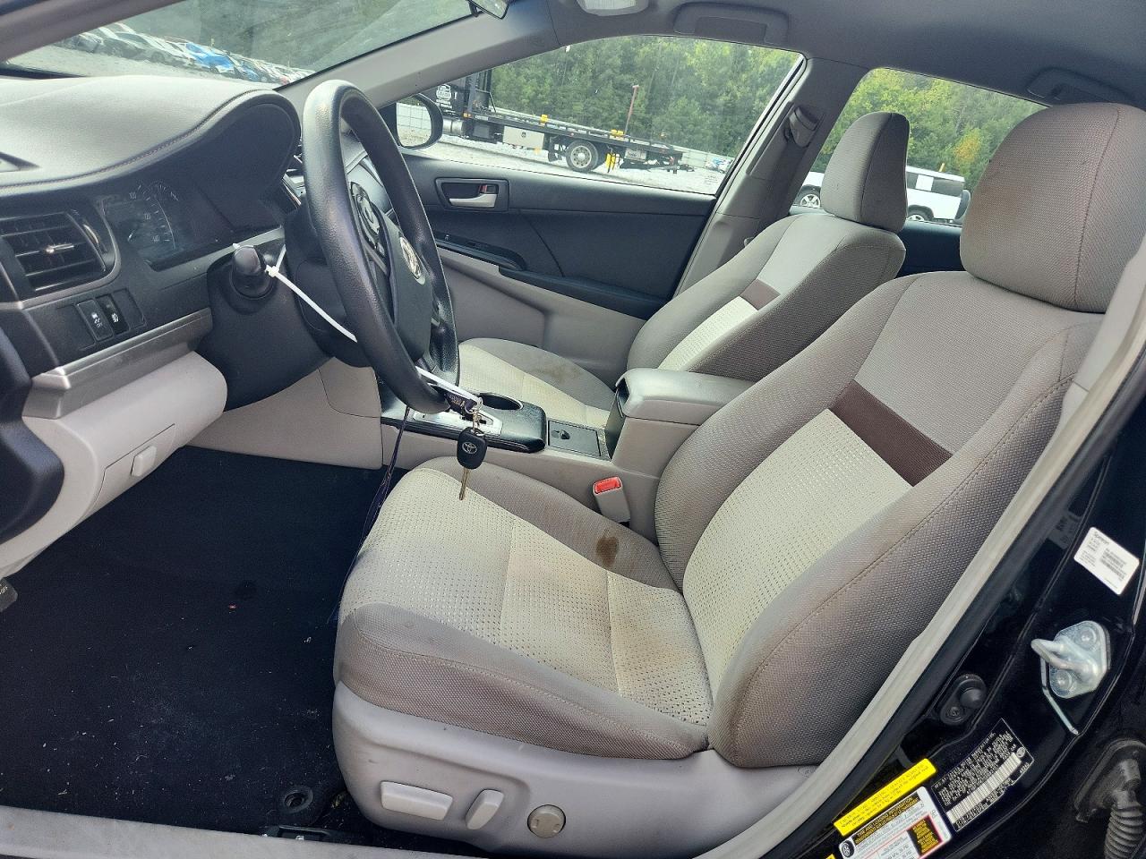 2012 Toyota Camry Le Черный vin: 4T1BF1FK7CU083151
