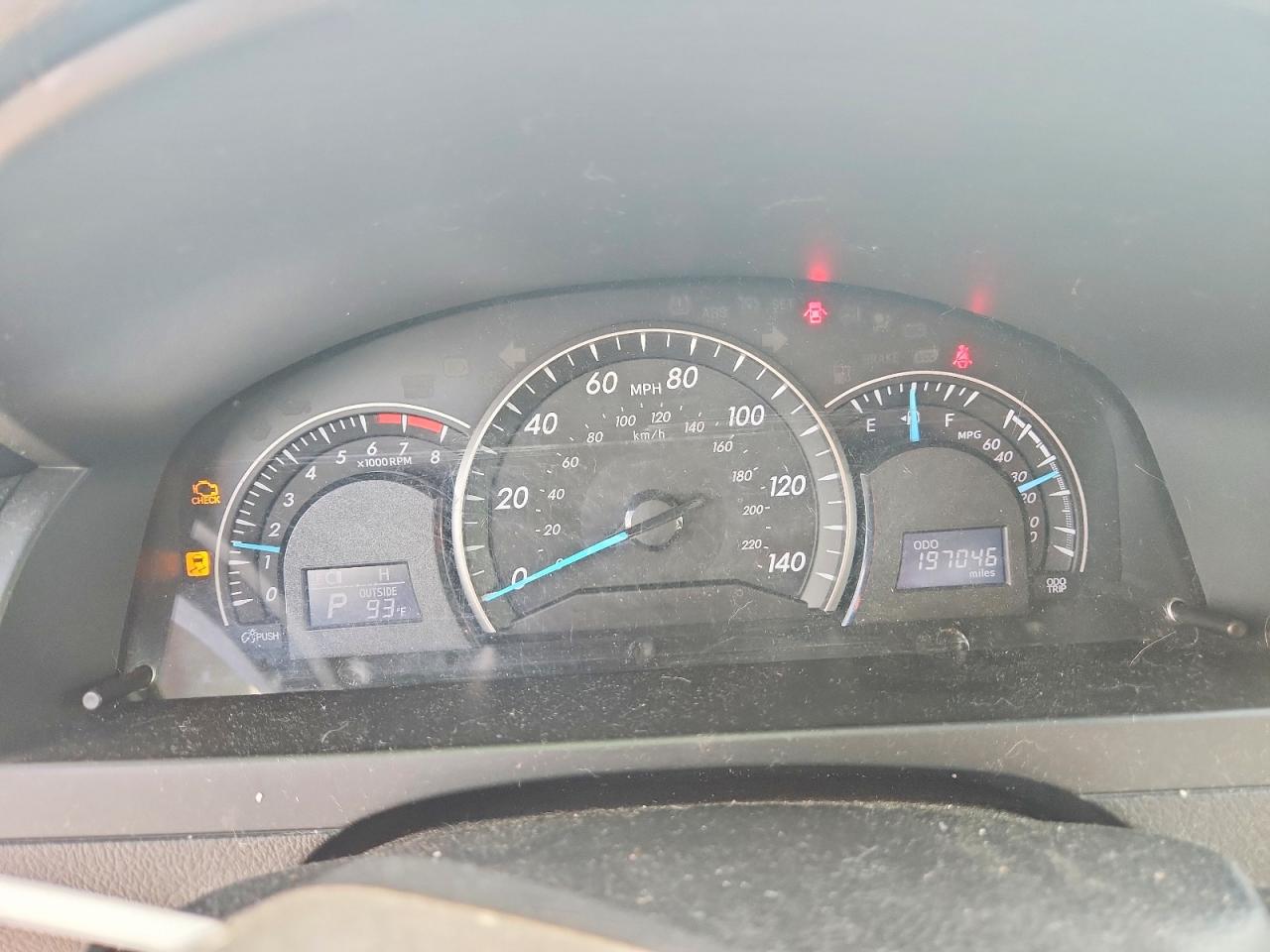 2012 Toyota Camry Le Черный vin: 4T1BF1FK7CU083151