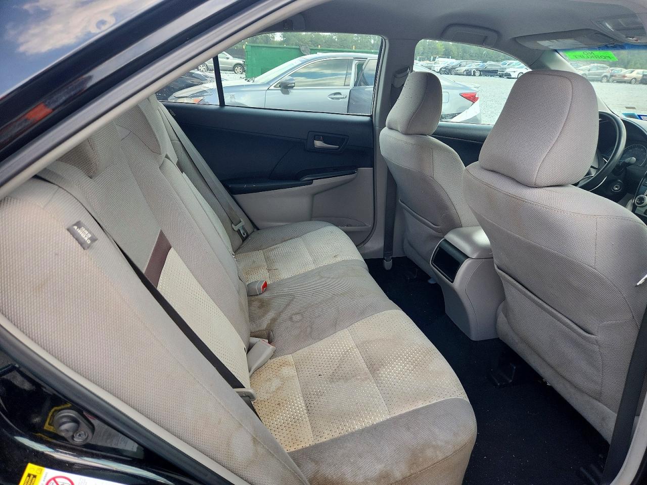 2012 Toyota Camry Le Черный vin: 4T1BF1FK7CU083151