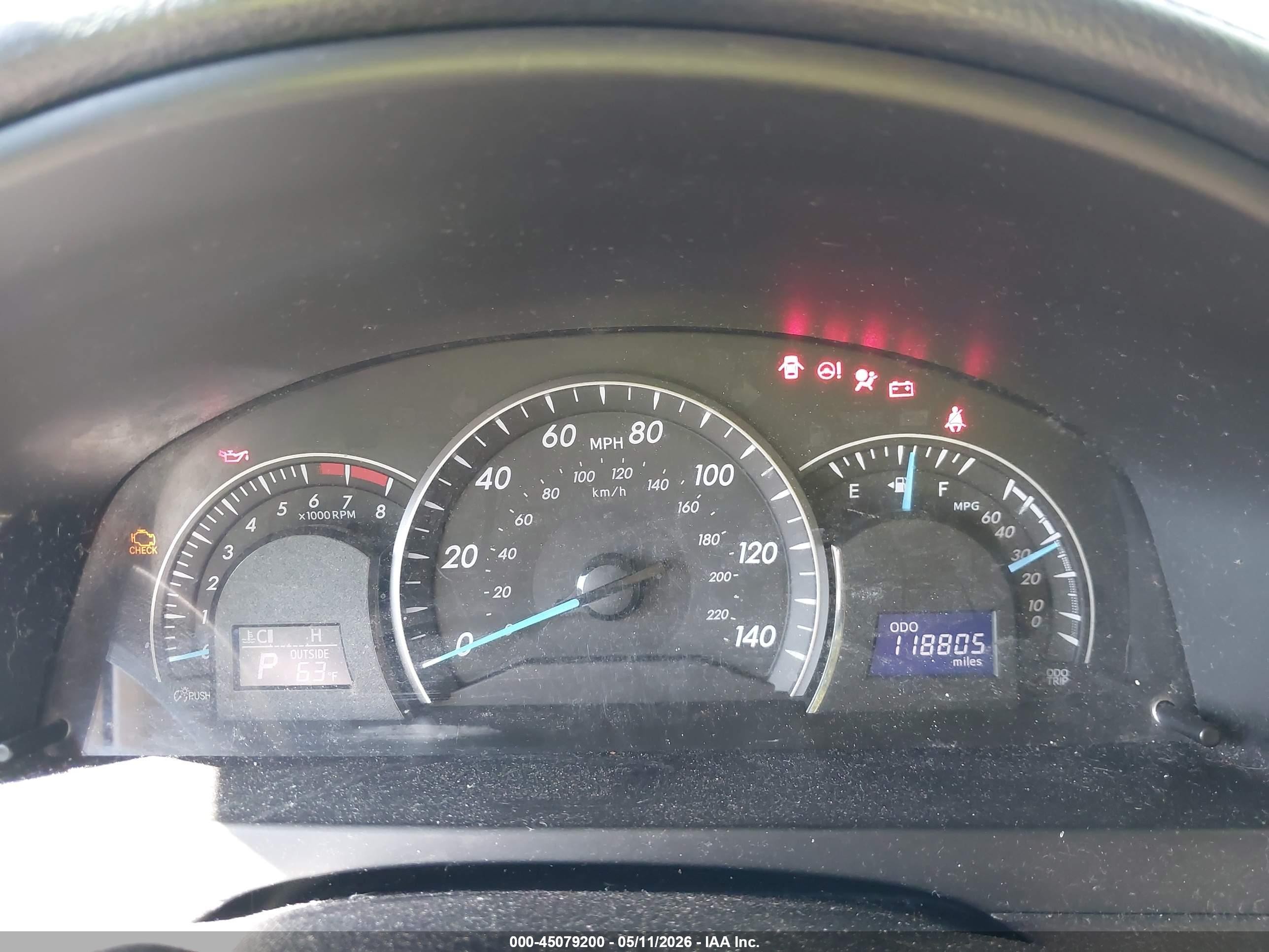 2012 Toyota Camry Le Black vin: 4T1BF1FK7CU086566
