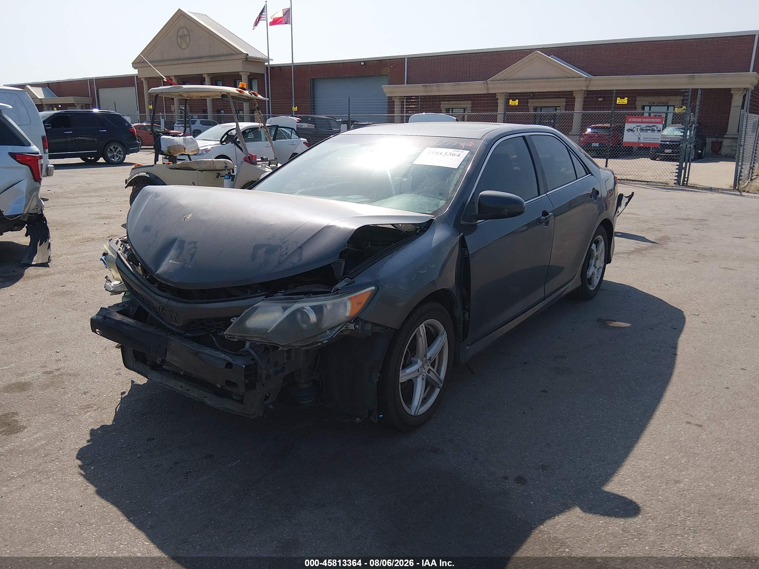 2012 Toyota Camry Se Gray vin: 4T1BF1FK7CU089788