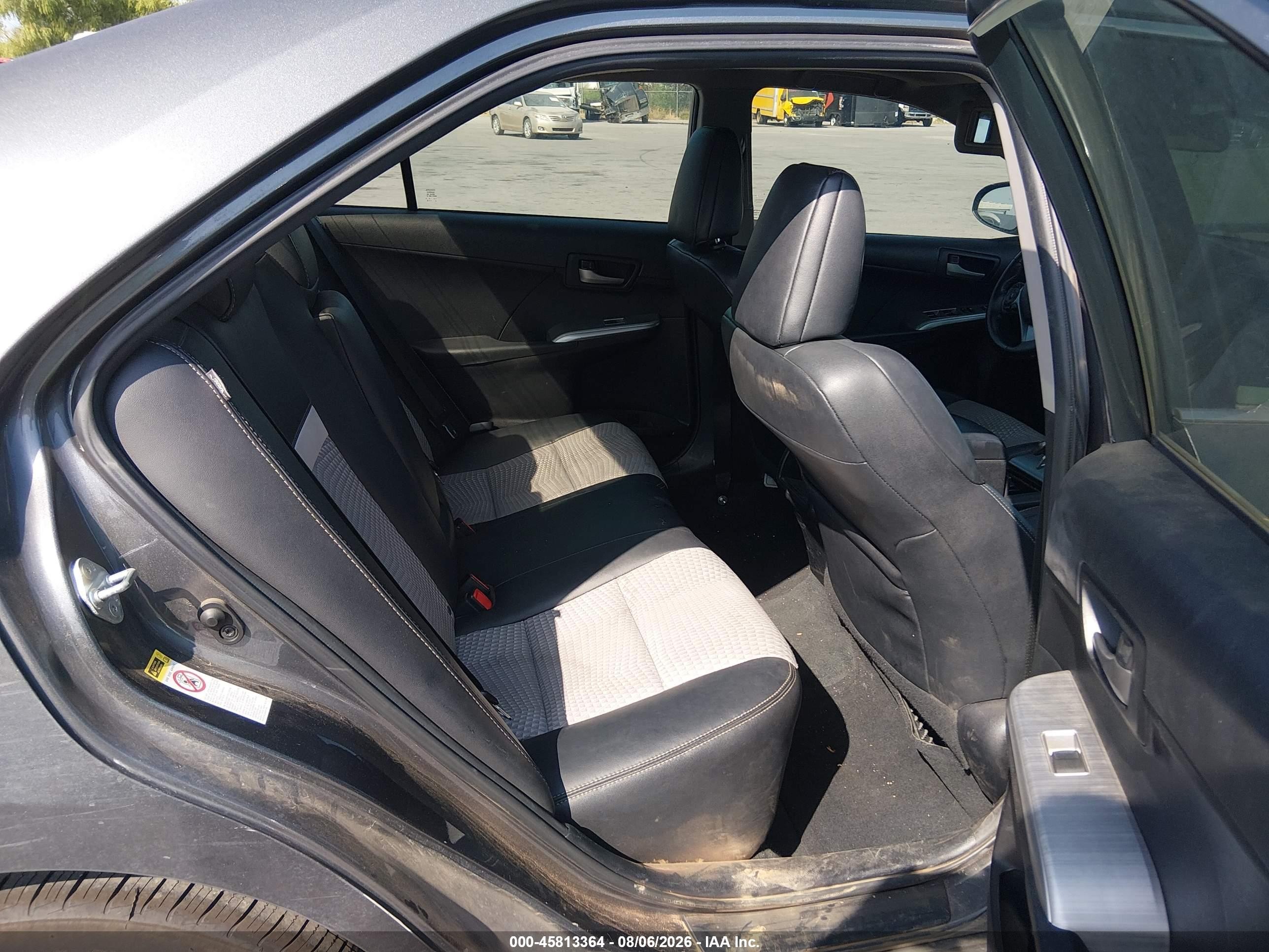 2012 Toyota Camry Se Gray vin: 4T1BF1FK7CU089788