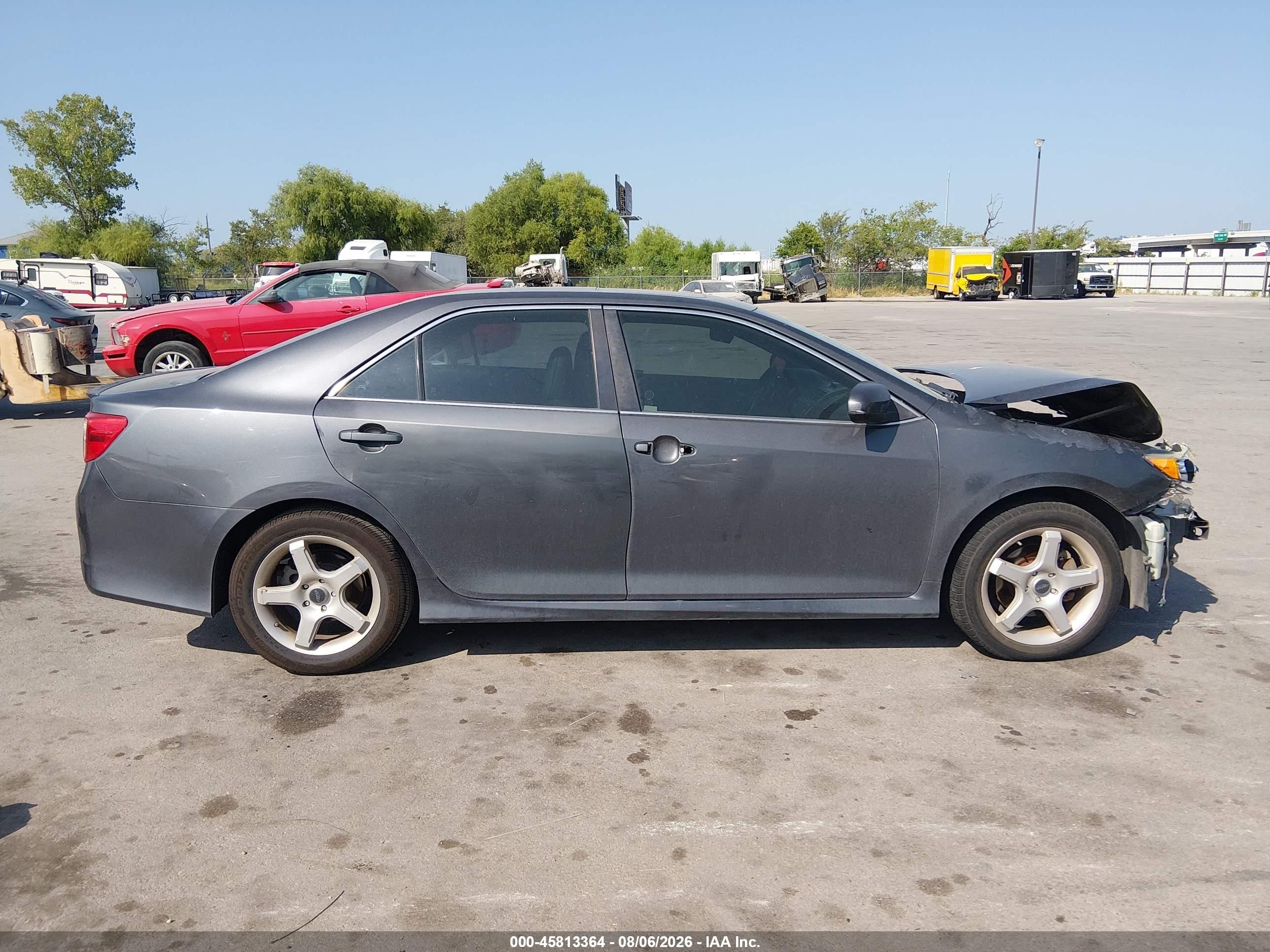 2012 Toyota Camry Se Gray vin: 4T1BF1FK7CU089788