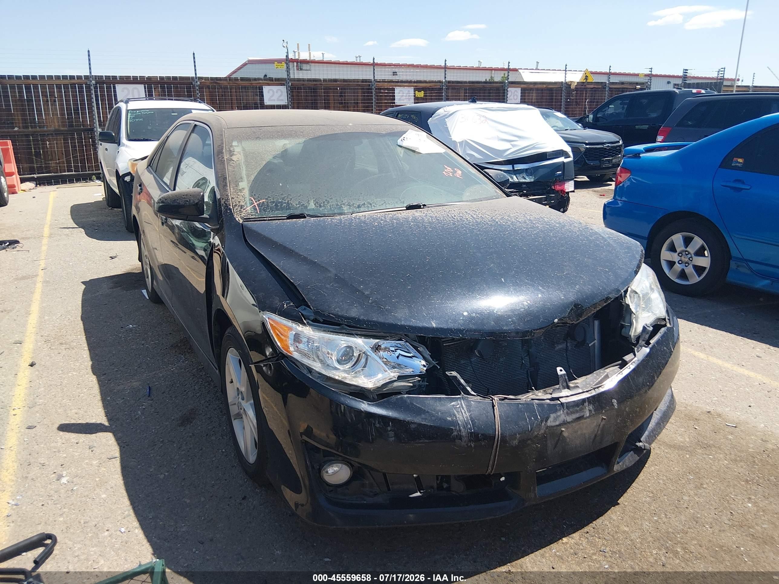 2012 Toyota Camry Se Black vin: 4T1BF1FK7CU093954