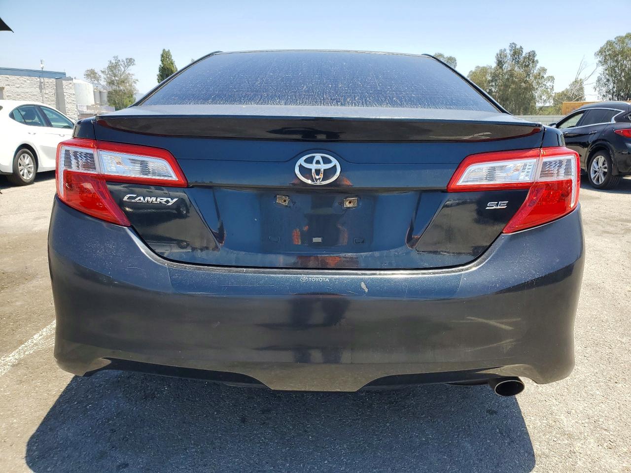 2012 Toyota Camry Se Black vin: 4T1BF1FK7CU108386
