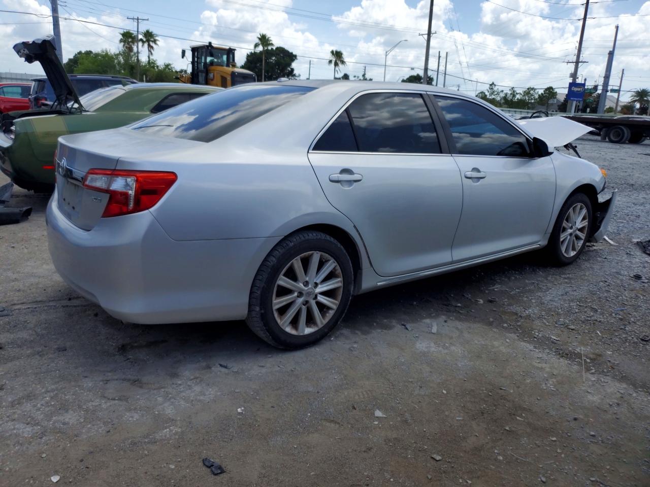 2012 Toyota Camry Xle Silver vin: 4T1BF1FK7CU112227
