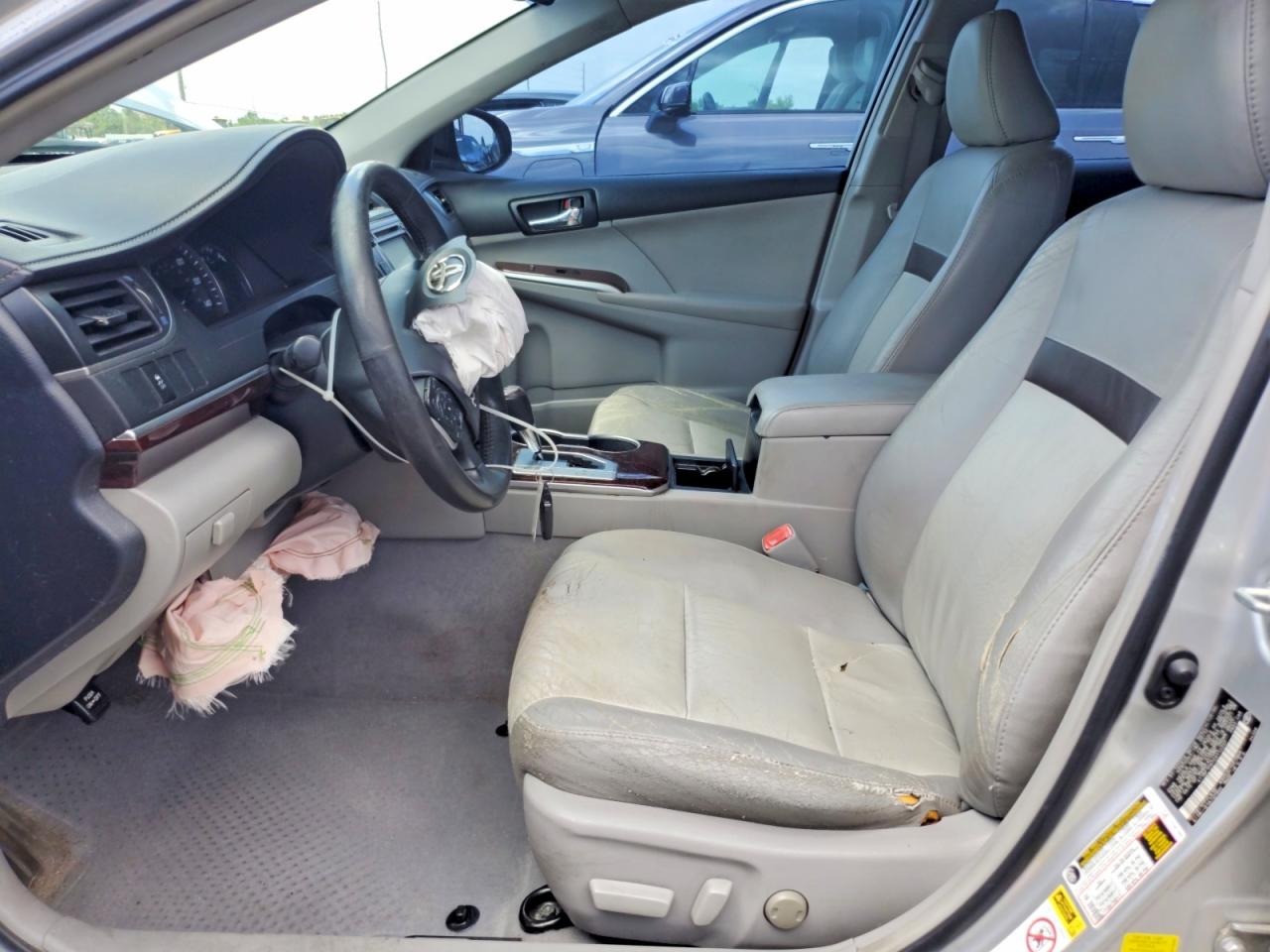 2012 Toyota Camry Xle Silver vin: 4T1BF1FK7CU112227