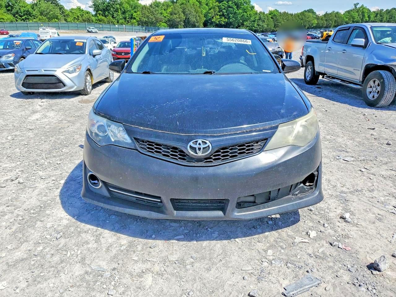 2012 Toyota Camry Se Черный vin: 4T1BF1FK7CU114267