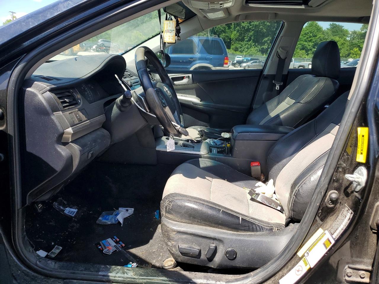 2012 Toyota Camry Se Черный vin: 4T1BF1FK7CU114267