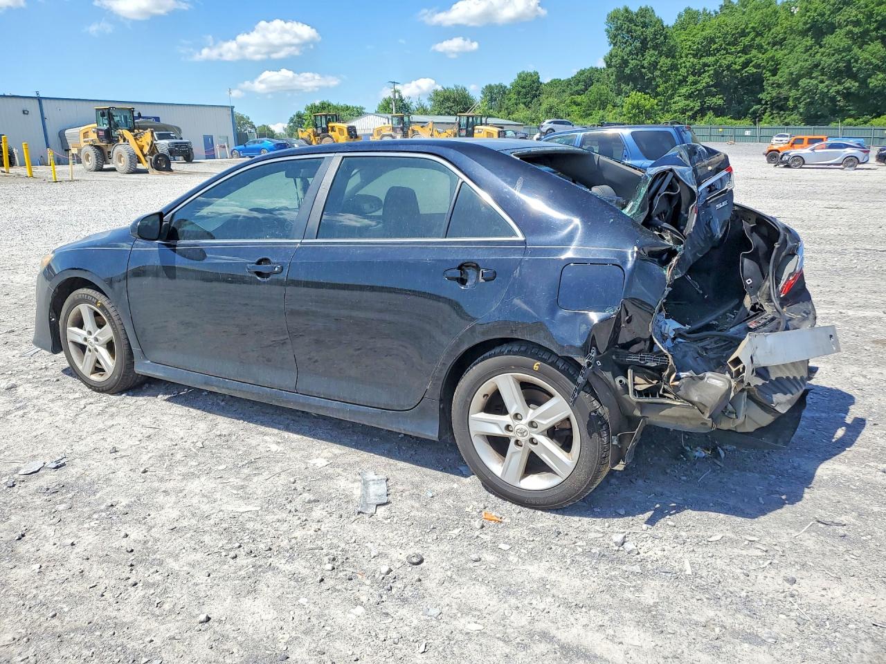 2012 Toyota Camry Se Черный vin: 4T1BF1FK7CU114267