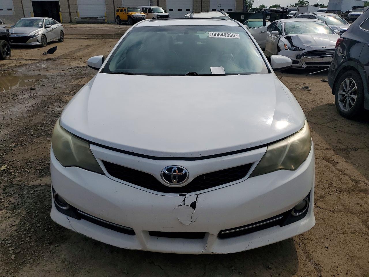 2012 Toyota Camry Se White vin: 4T1BF1FK7CU118884