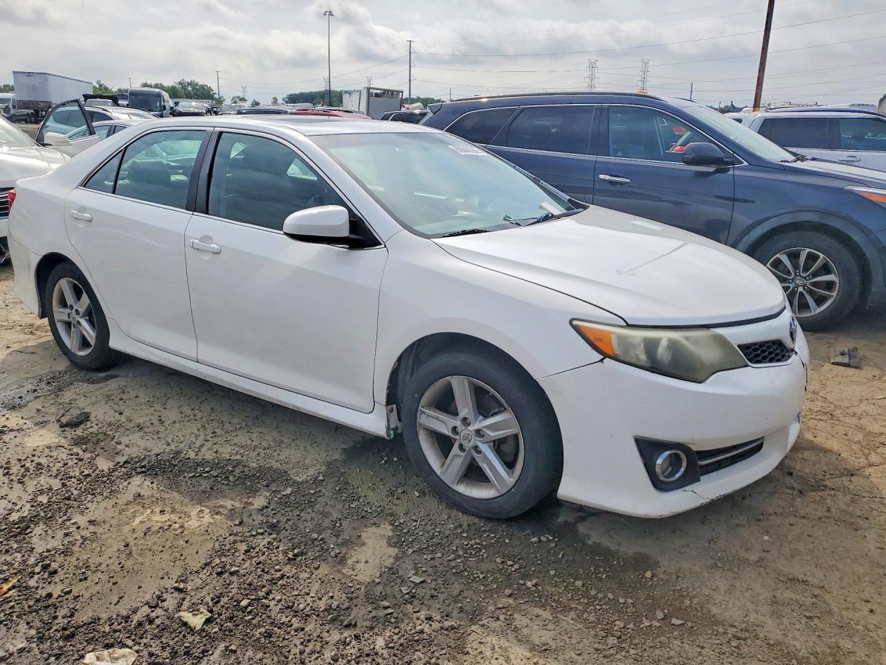 2012 Toyota Camry Se White vin: 4T1BF1FK7CU118884