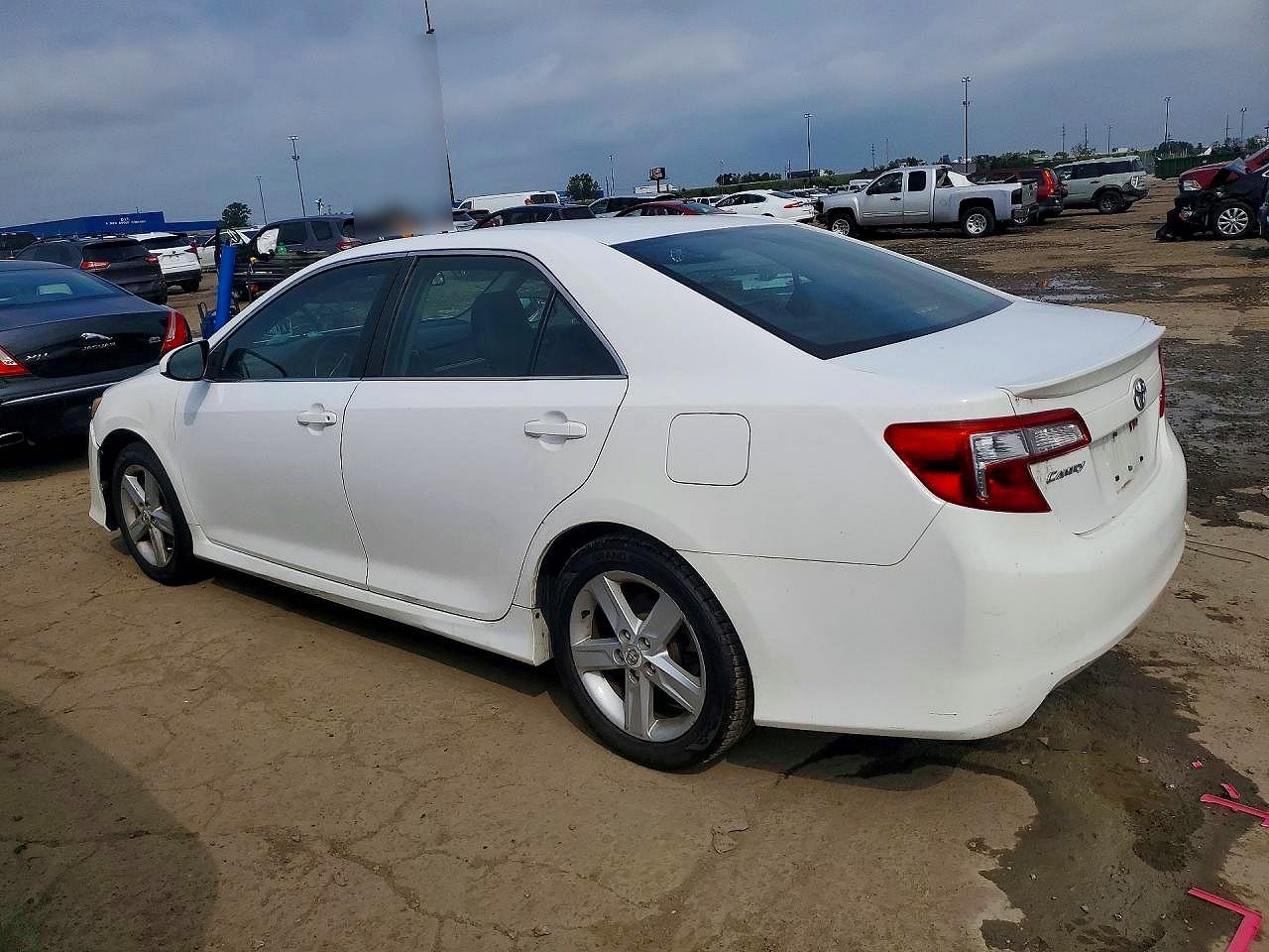 2012 Toyota Camry Se White vin: 4T1BF1FK7CU118884