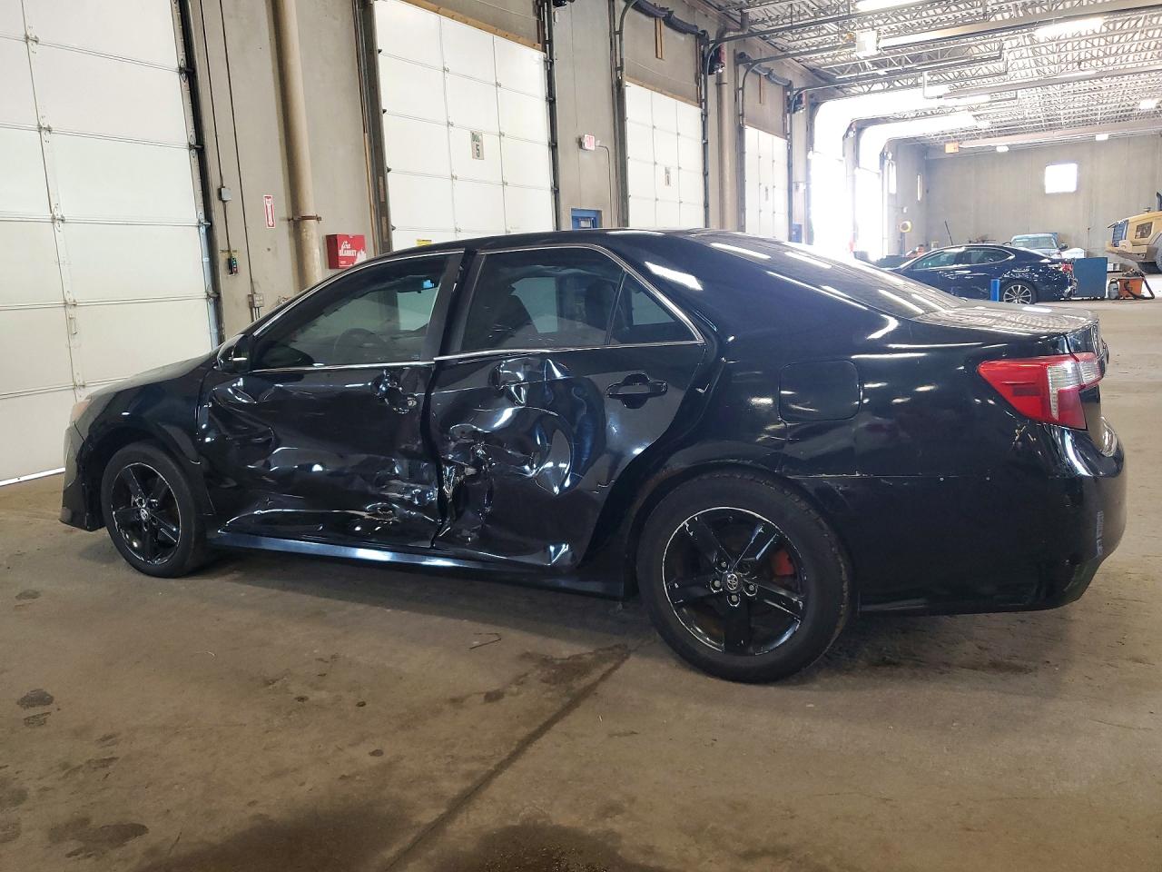 2012 Toyota Camry Se Black vin: 4T1BF1FK7CU118898