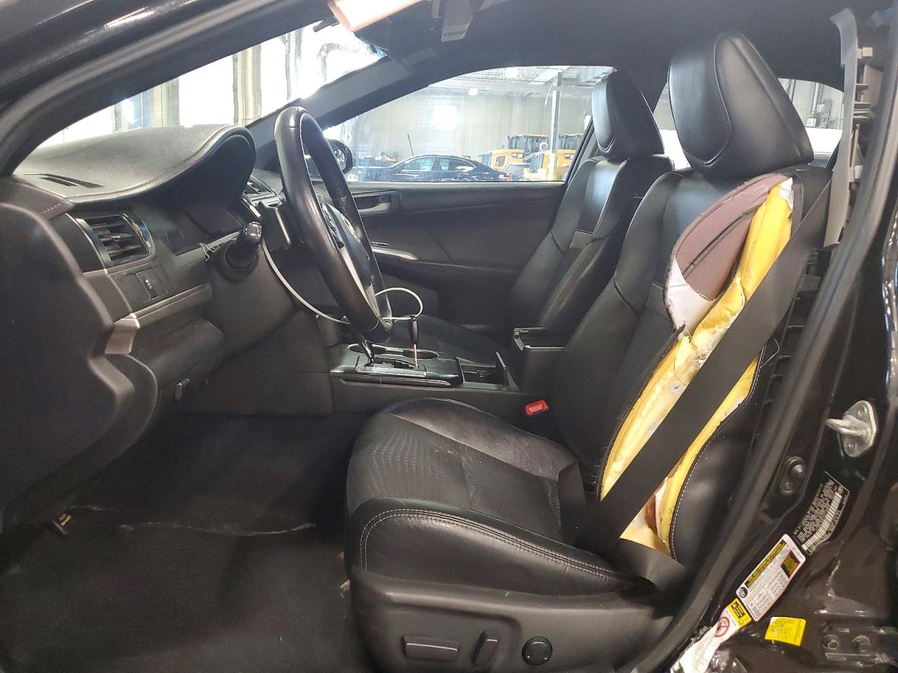2012 Toyota Camry Se Black vin: 4T1BF1FK7CU118898