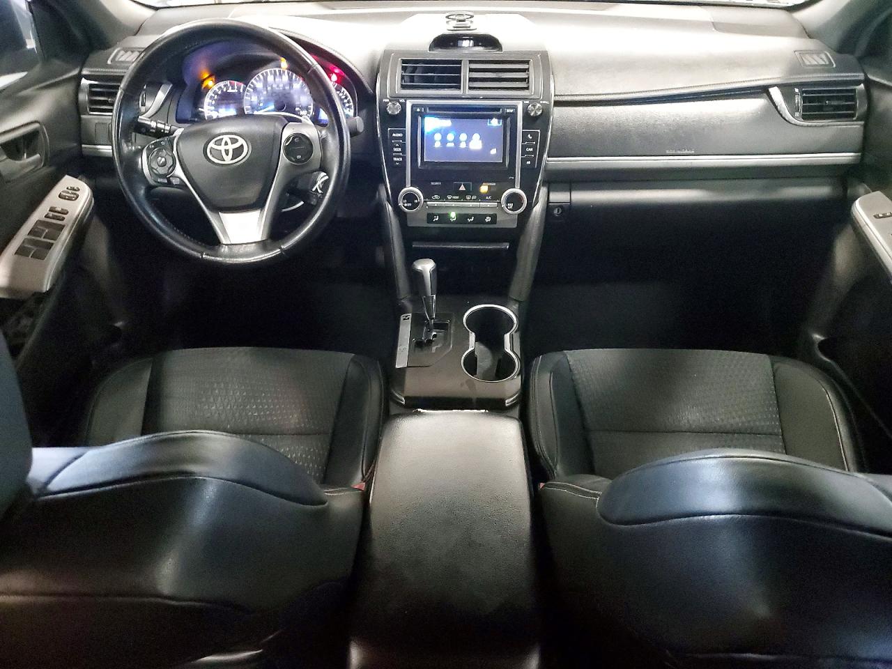 2012 Toyota Camry Se Black vin: 4T1BF1FK7CU118898