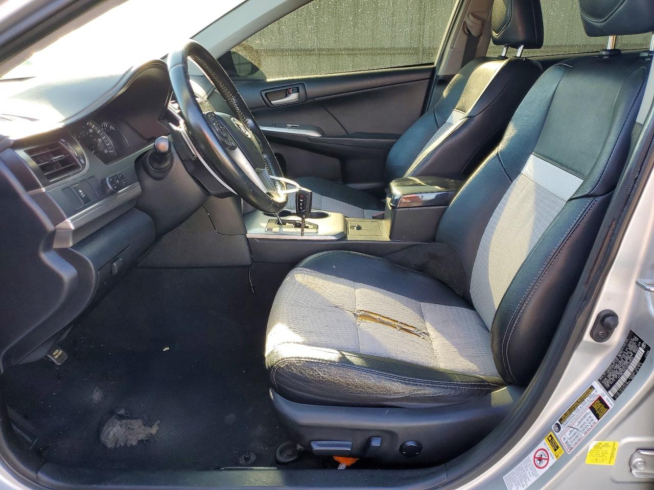 2012 Toyota Camry Se Silver vin: 4T1BF1FK7CU122644