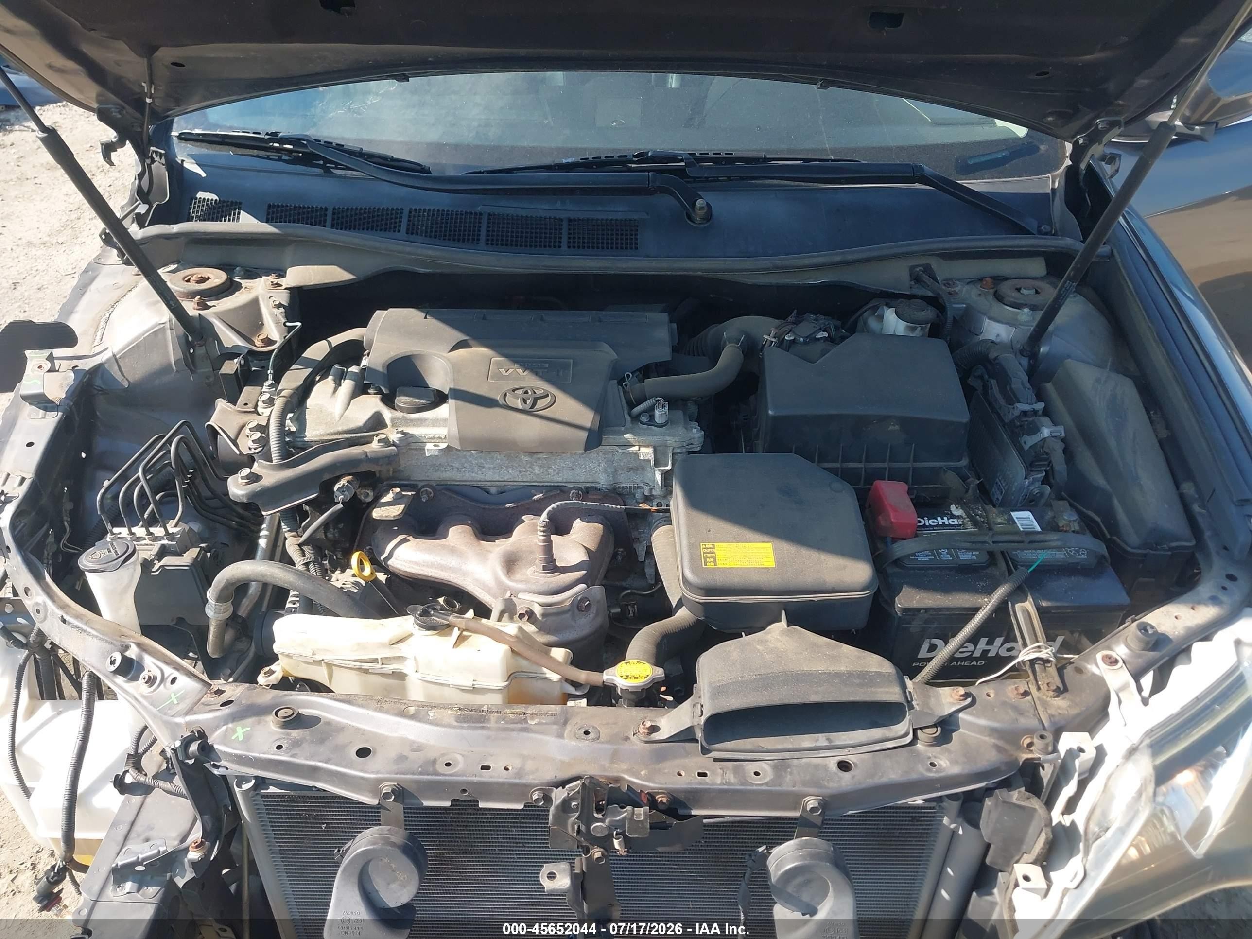 2012 Toyota Camry Se Серый vin: 4T1BF1FK7CU123499